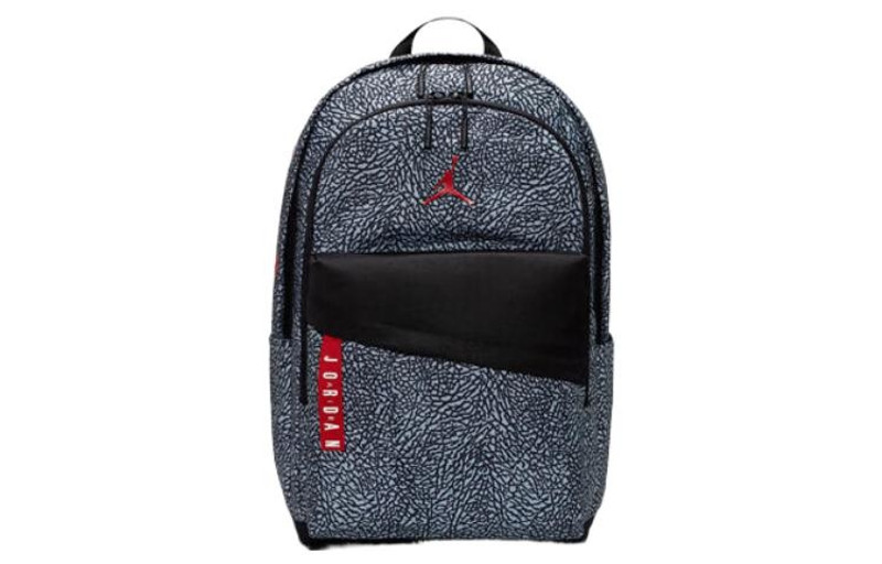 Jordan Air Jordan Air Patrol Backpack 'Black Grey' HA6473-015 outlook