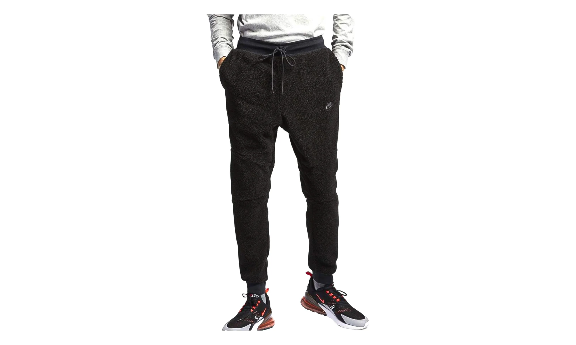 Sportswear Tech Icon Sherpa Joggers "Black / Black" AQ2769 010 - 1