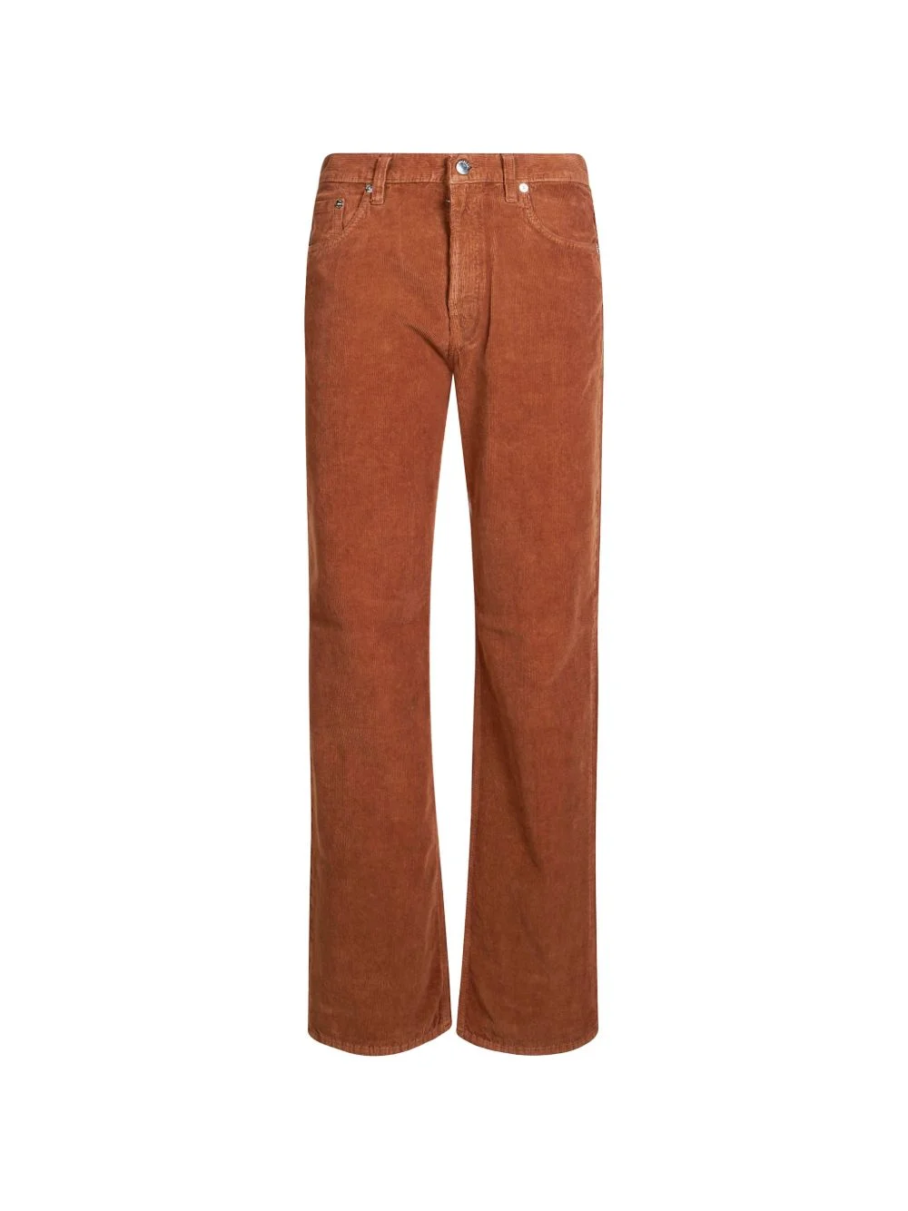 Korea corduroy-texture trousers - 1