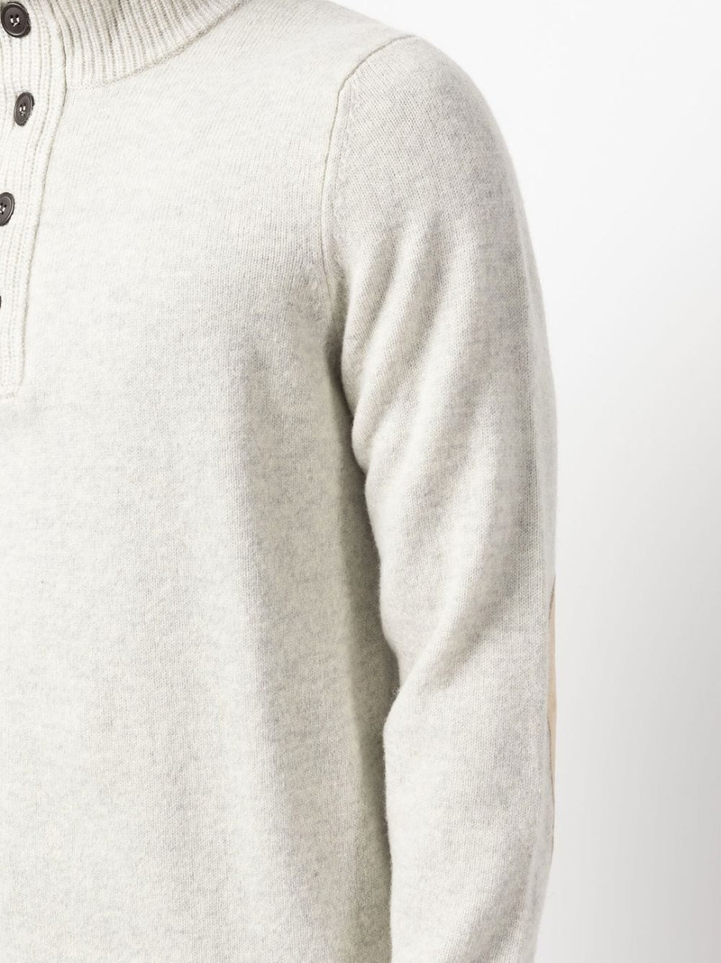 button-plack detail knit jumper 5