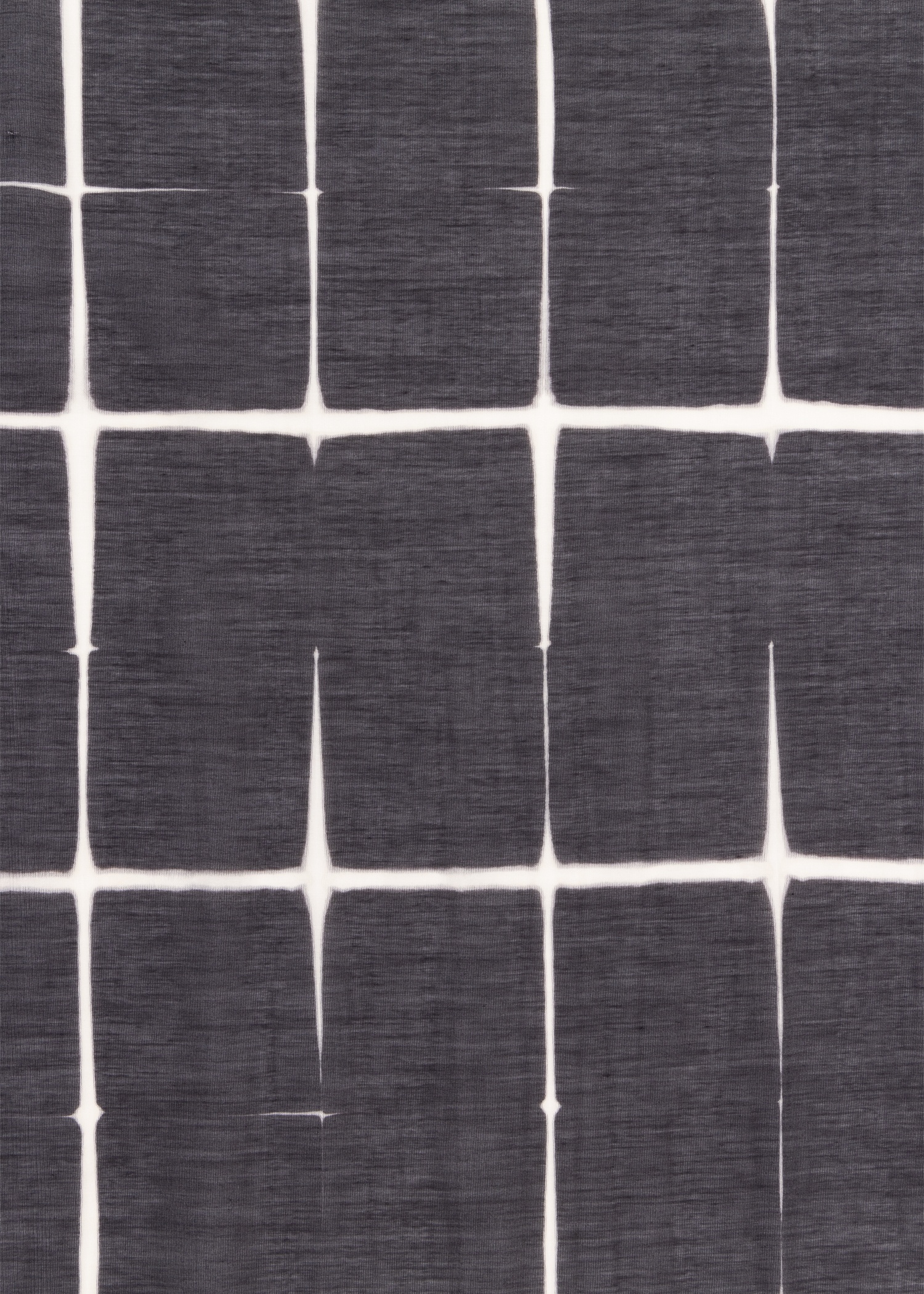 Women's Black Geometric Print Cotton-Silk Scarf - 3