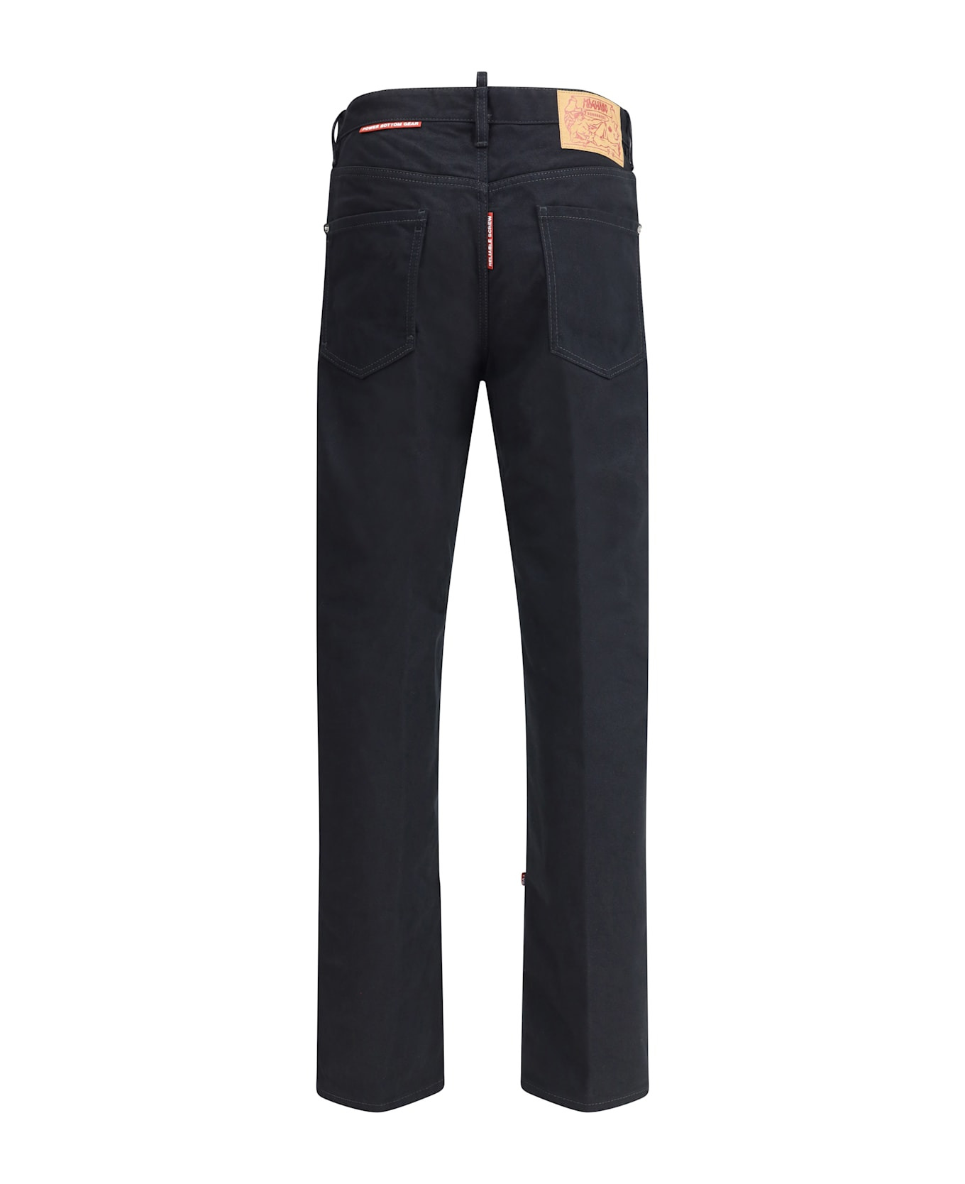 Cotton Straight Jeans - 2