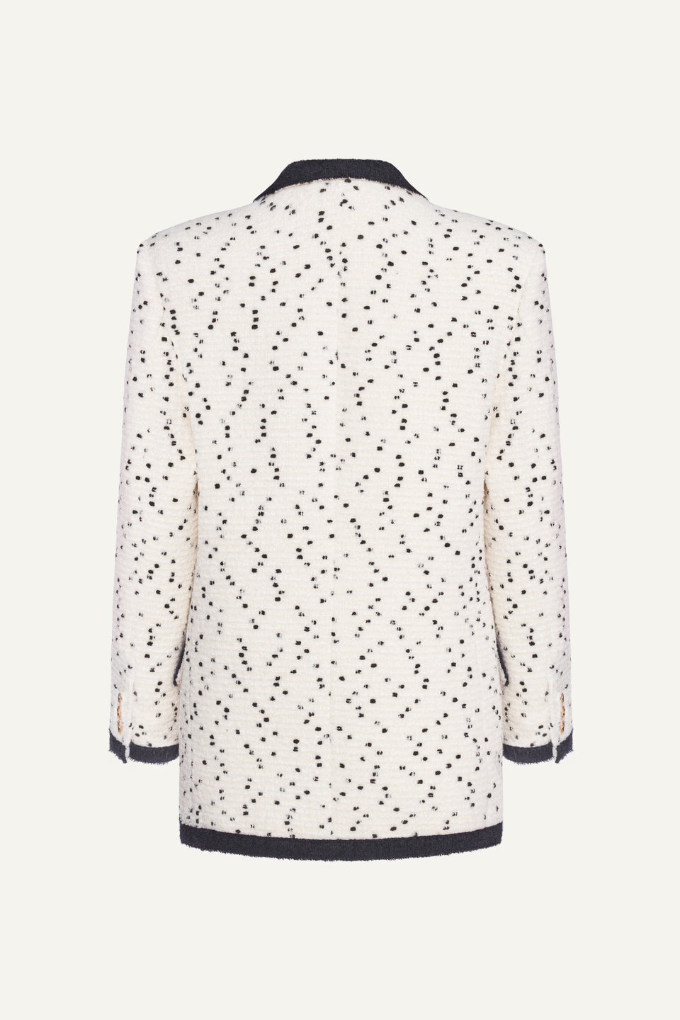 OVERSIZED TWEED BOUCLE JACKET - 2
