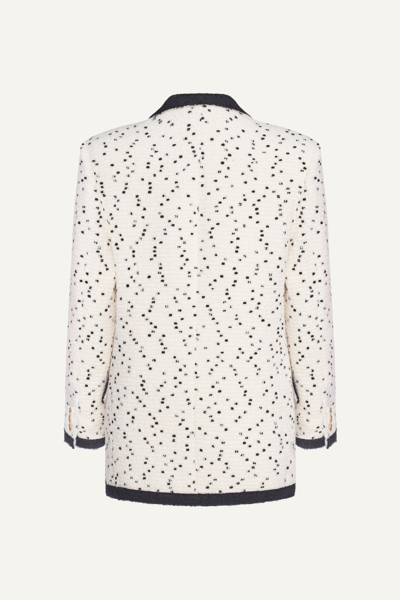 OVERSIZED TWEED BOUCLE JACKET 2
