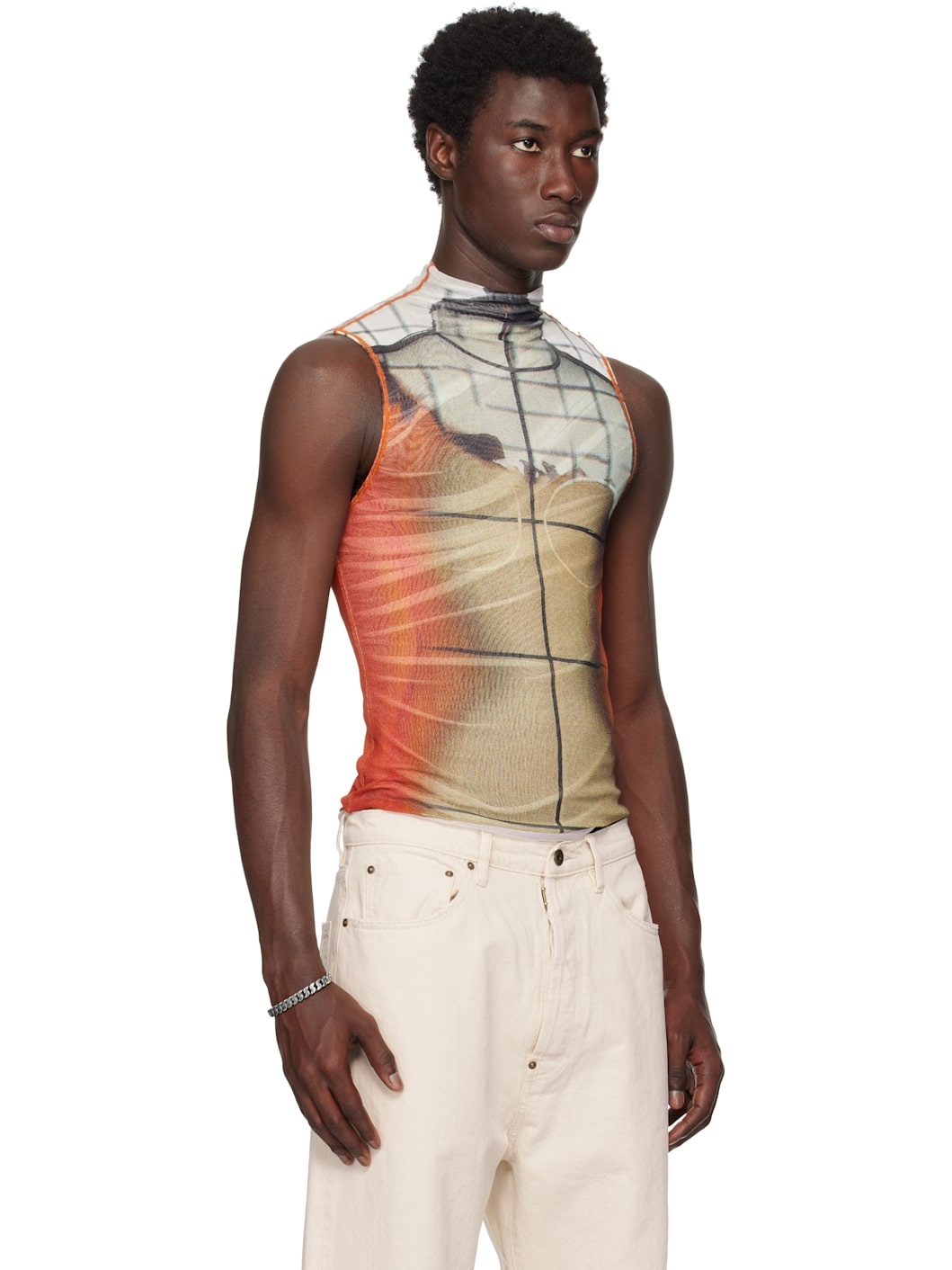 Multicolor 'The Fire' Tank Top - 2