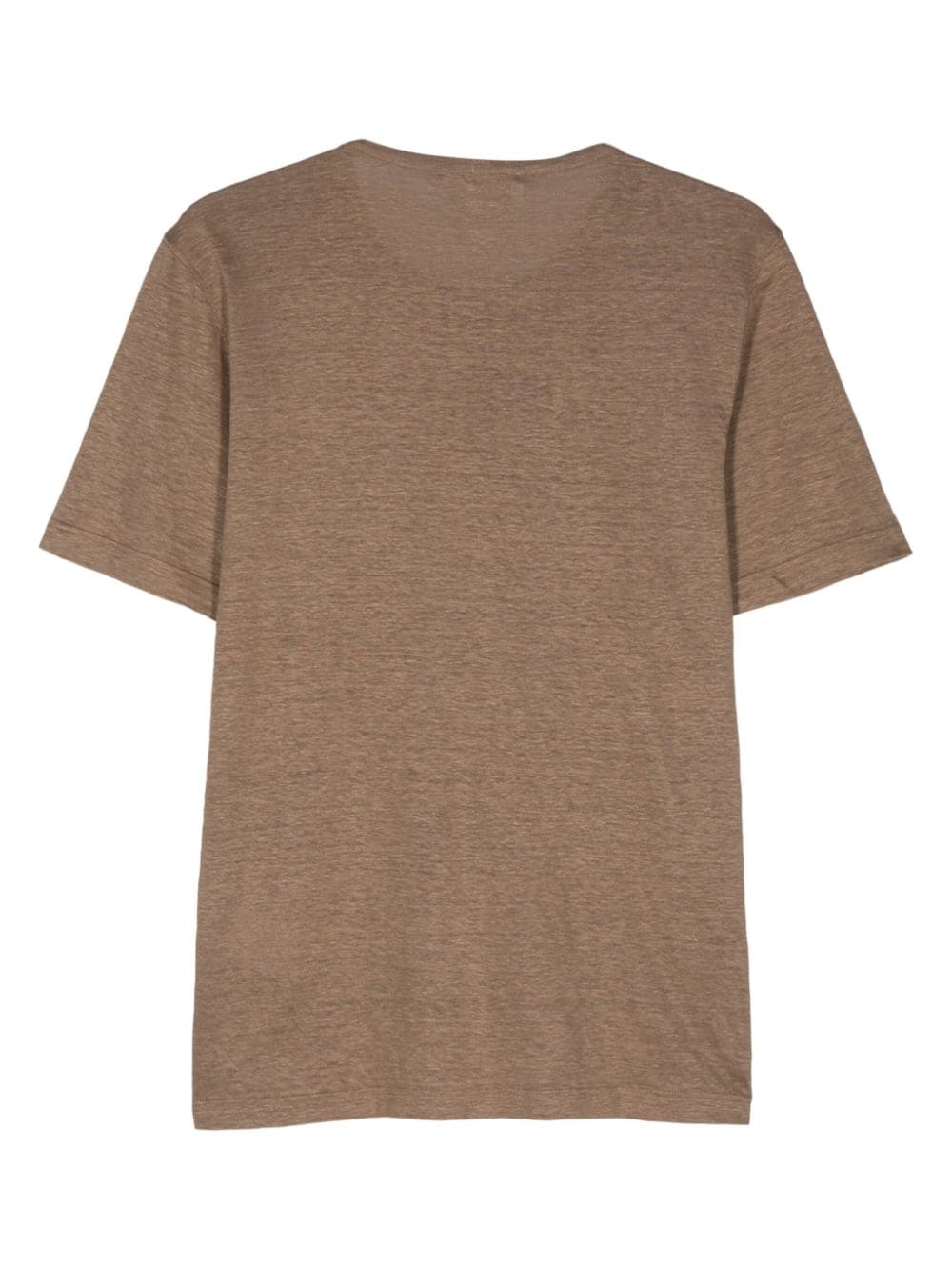 mÃ©lange linen T-shirt - 2