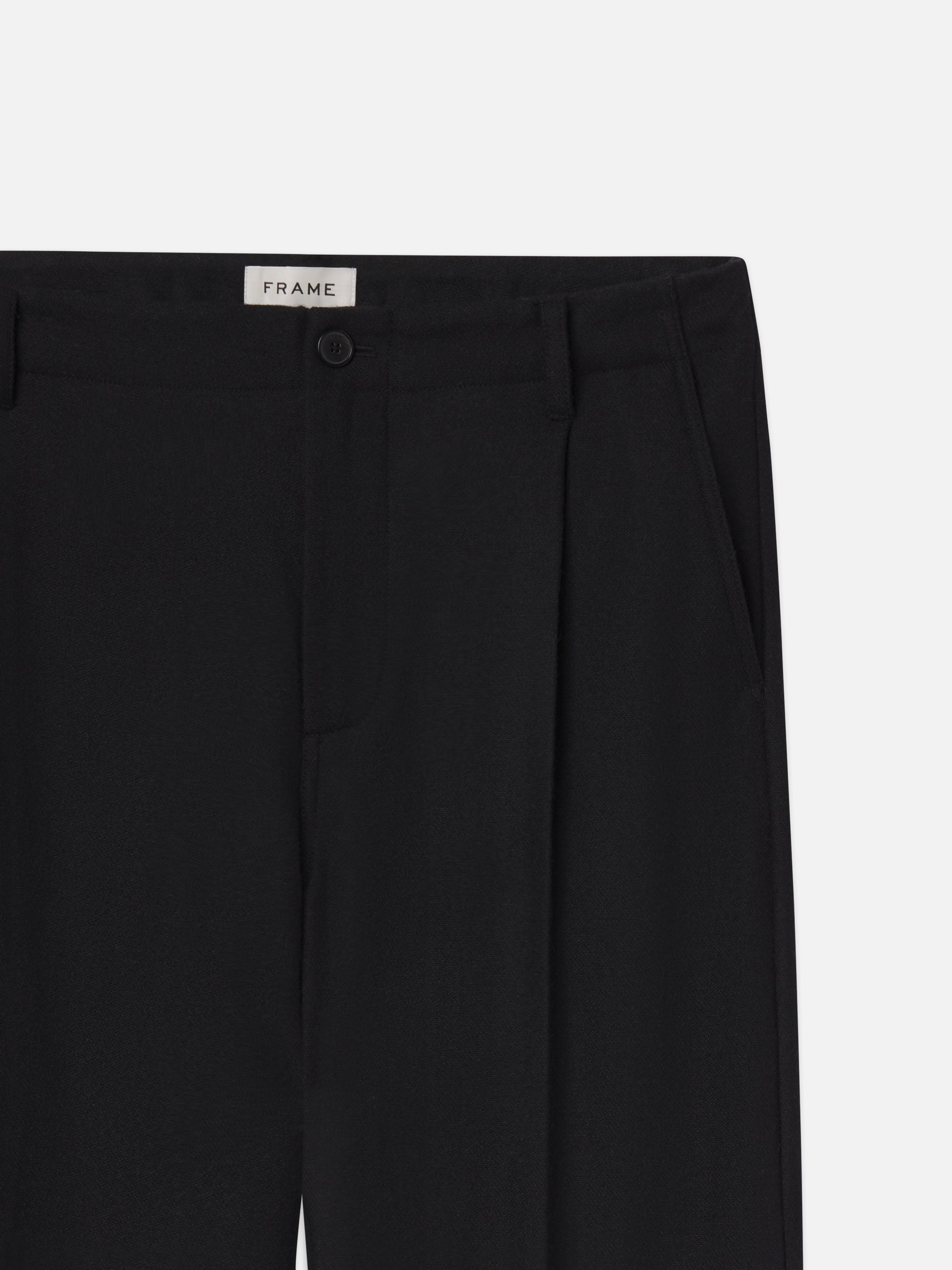 Modern Trousers in Black - 3