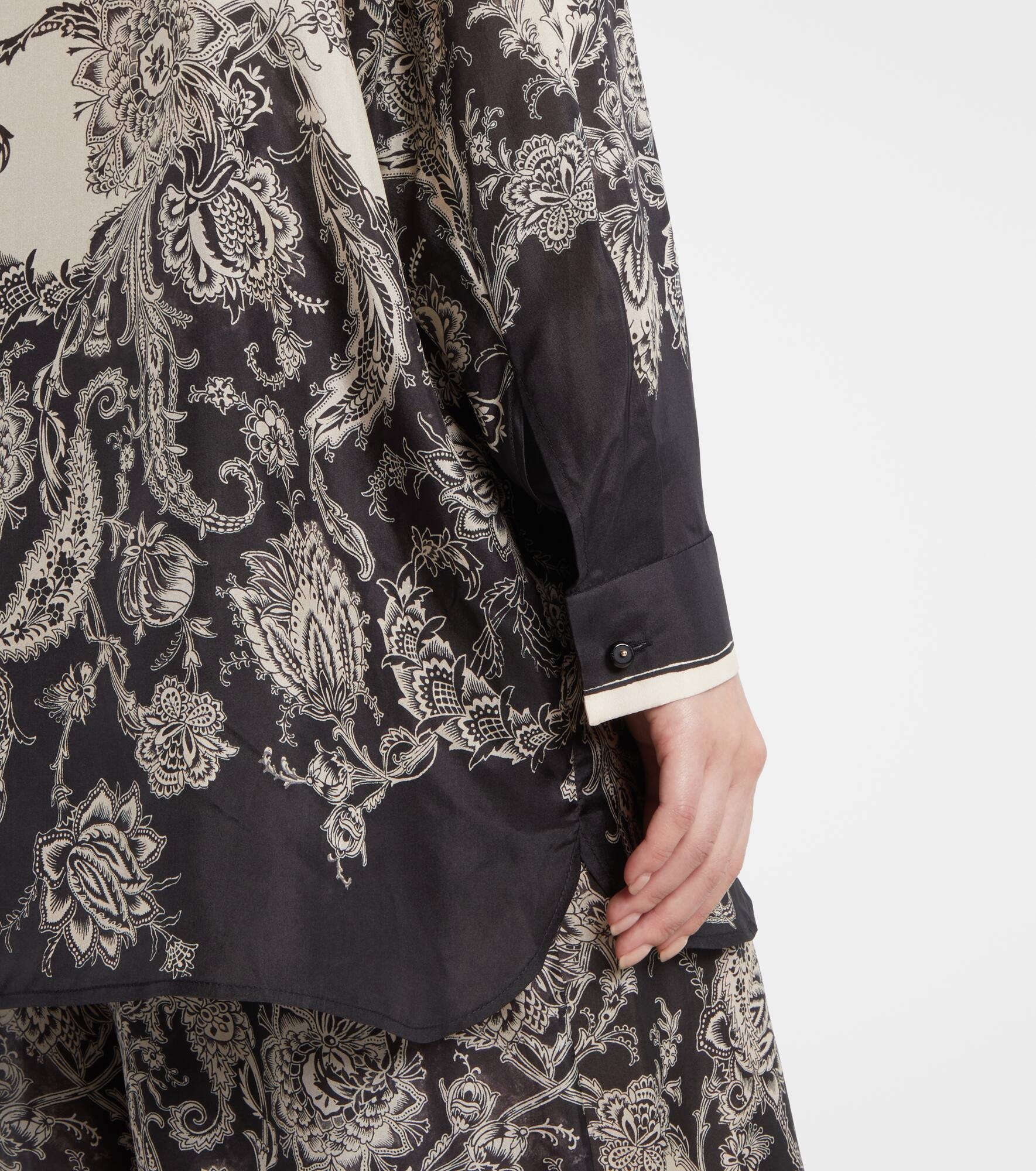 Rhiannon paisley silk shirt - 5