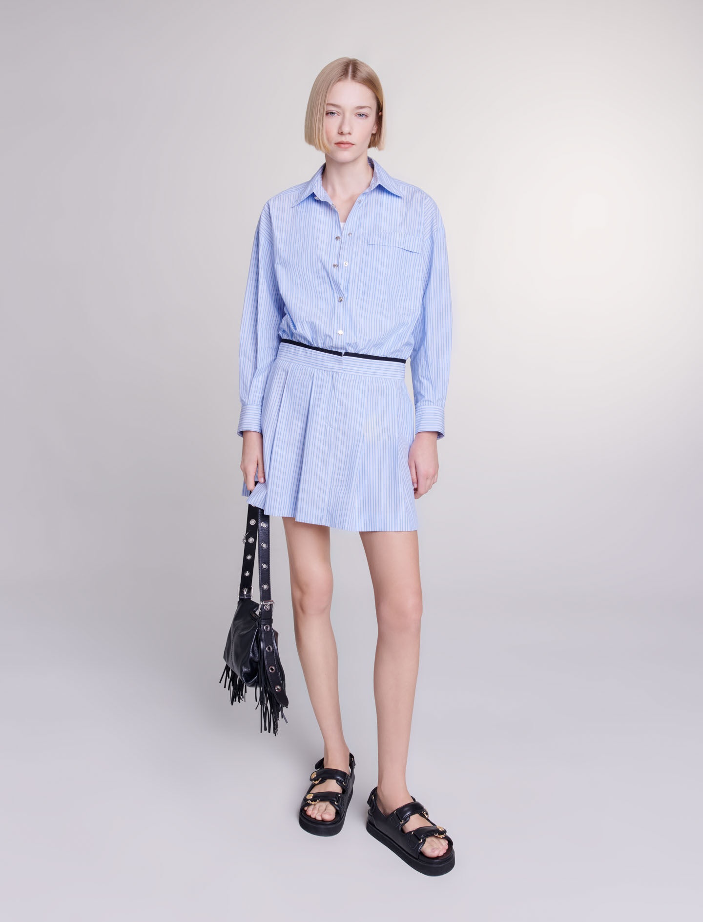 Short shirt dress - 2
