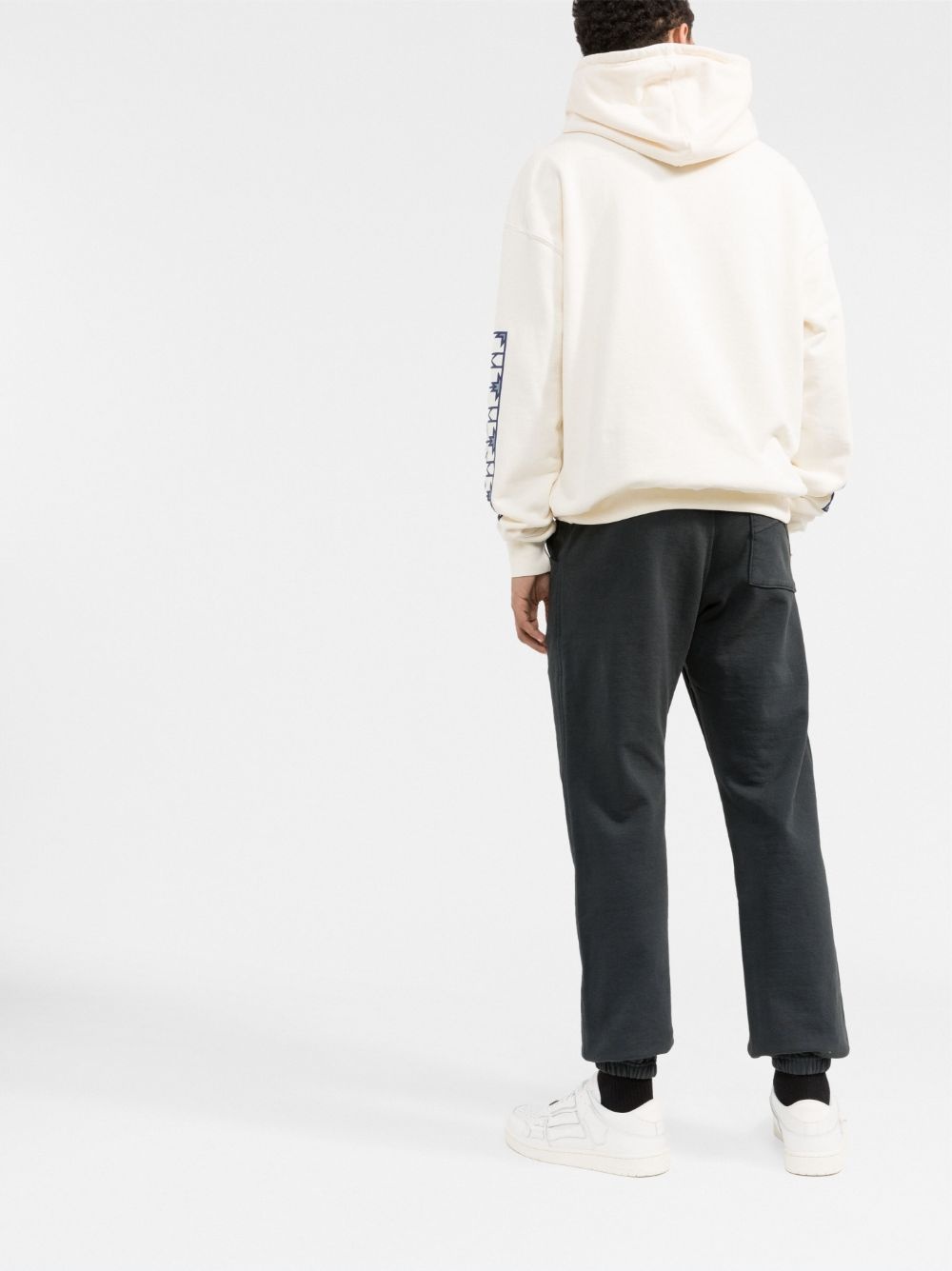 logo-embroidered track pants - 4