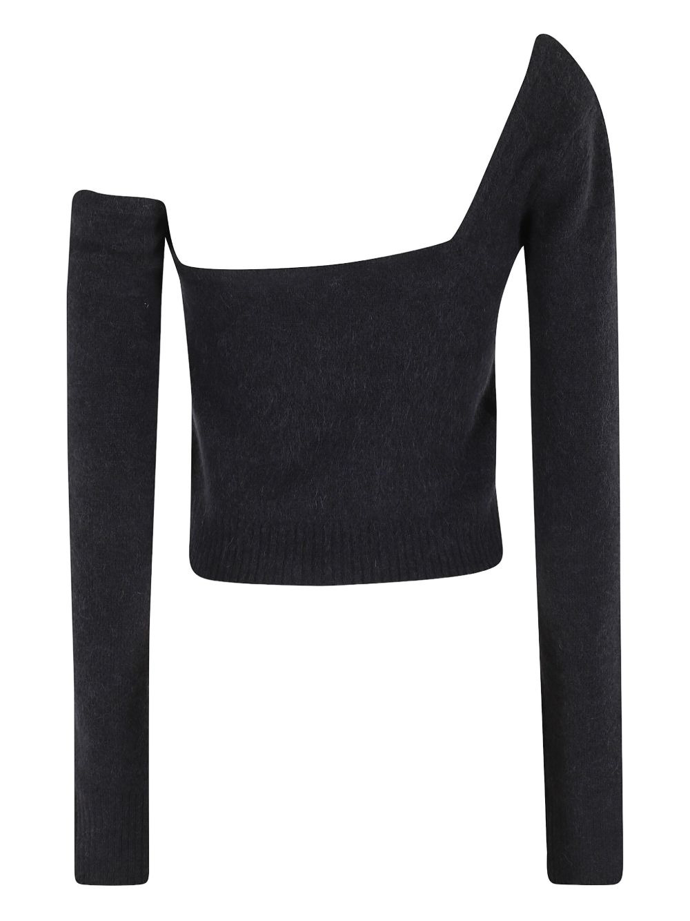 one-shoulder embellished top - 2