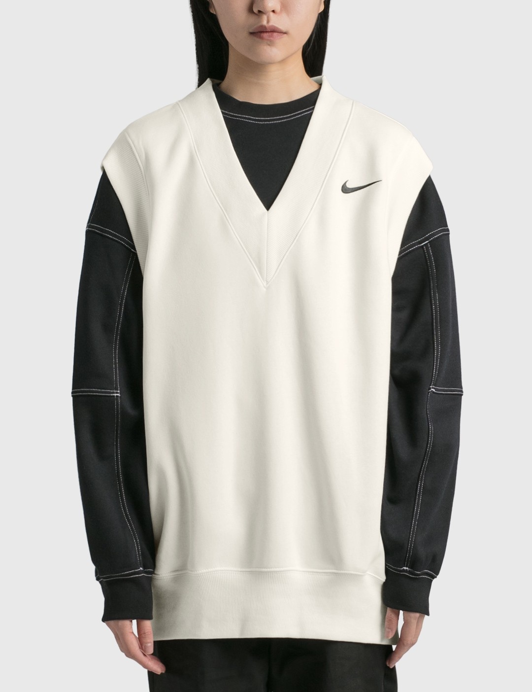 NIKE SPORTSWEAR PHOENIX FLEECE OVERSIZED VEST - 1