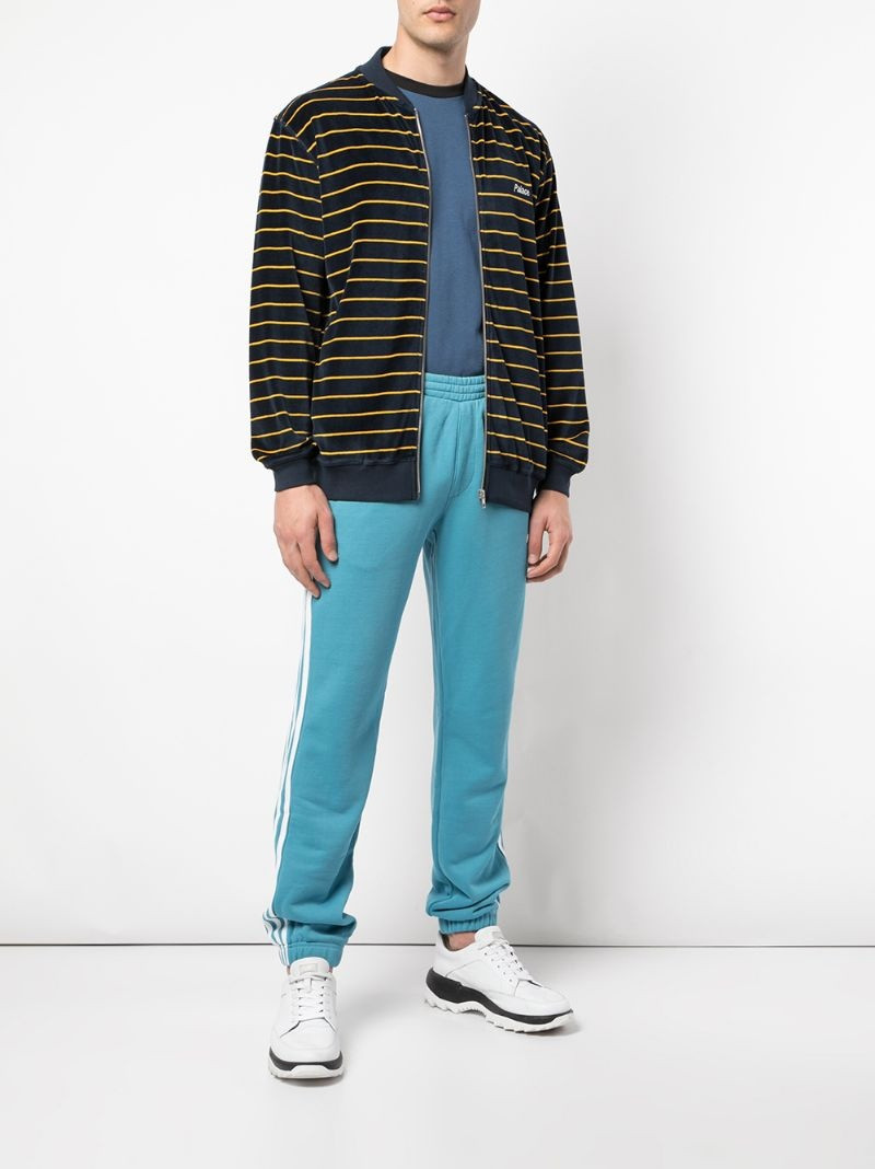 PALACE Velour bomber jacket outlook