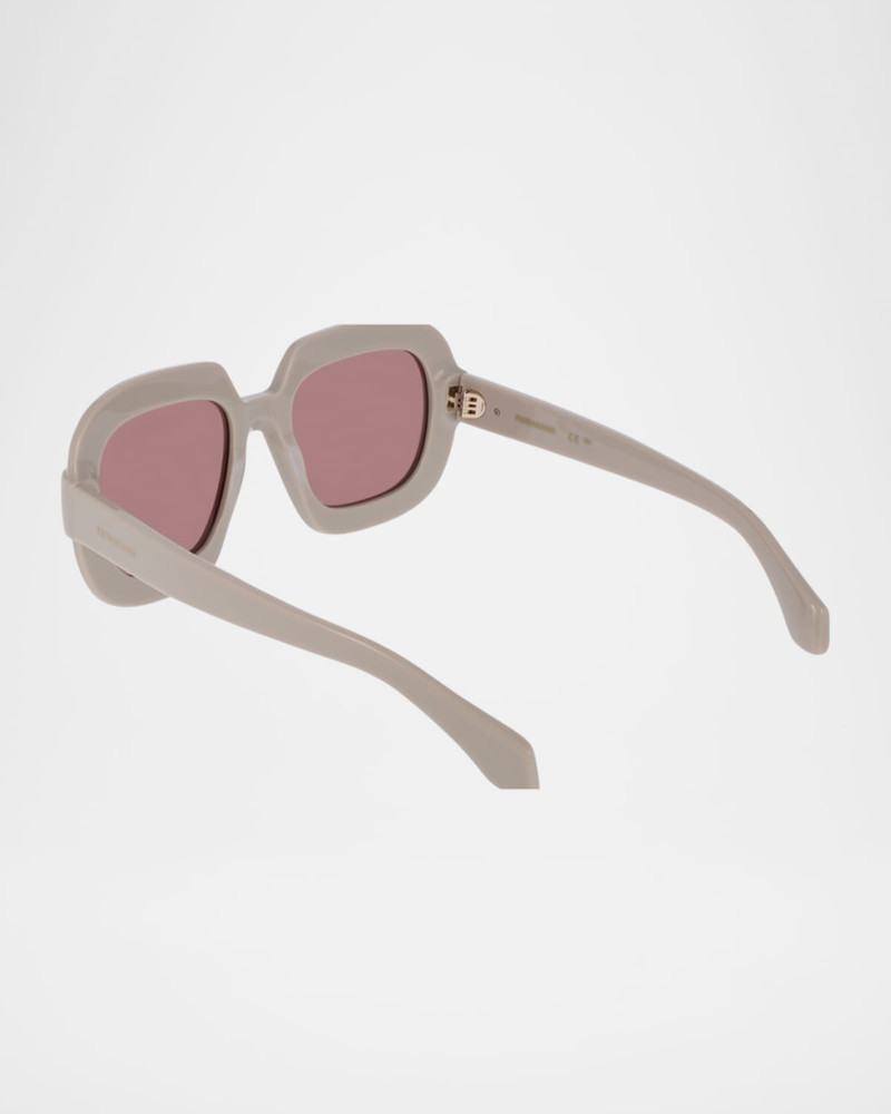 FERRAGAMO Butterfly Rayon Blend Sunglasses outlook