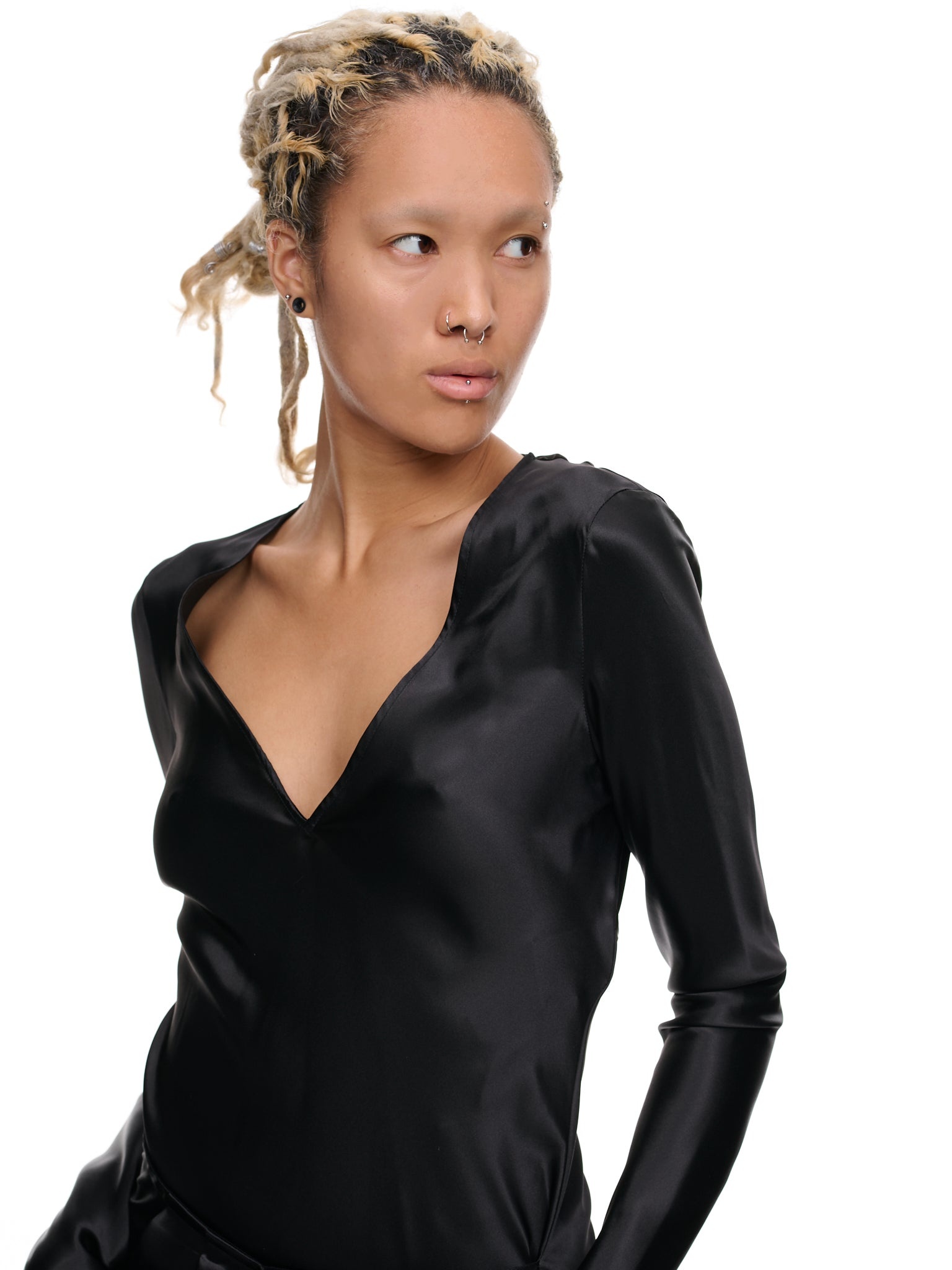 Frederique Asymmetric Wrap Dress - 5