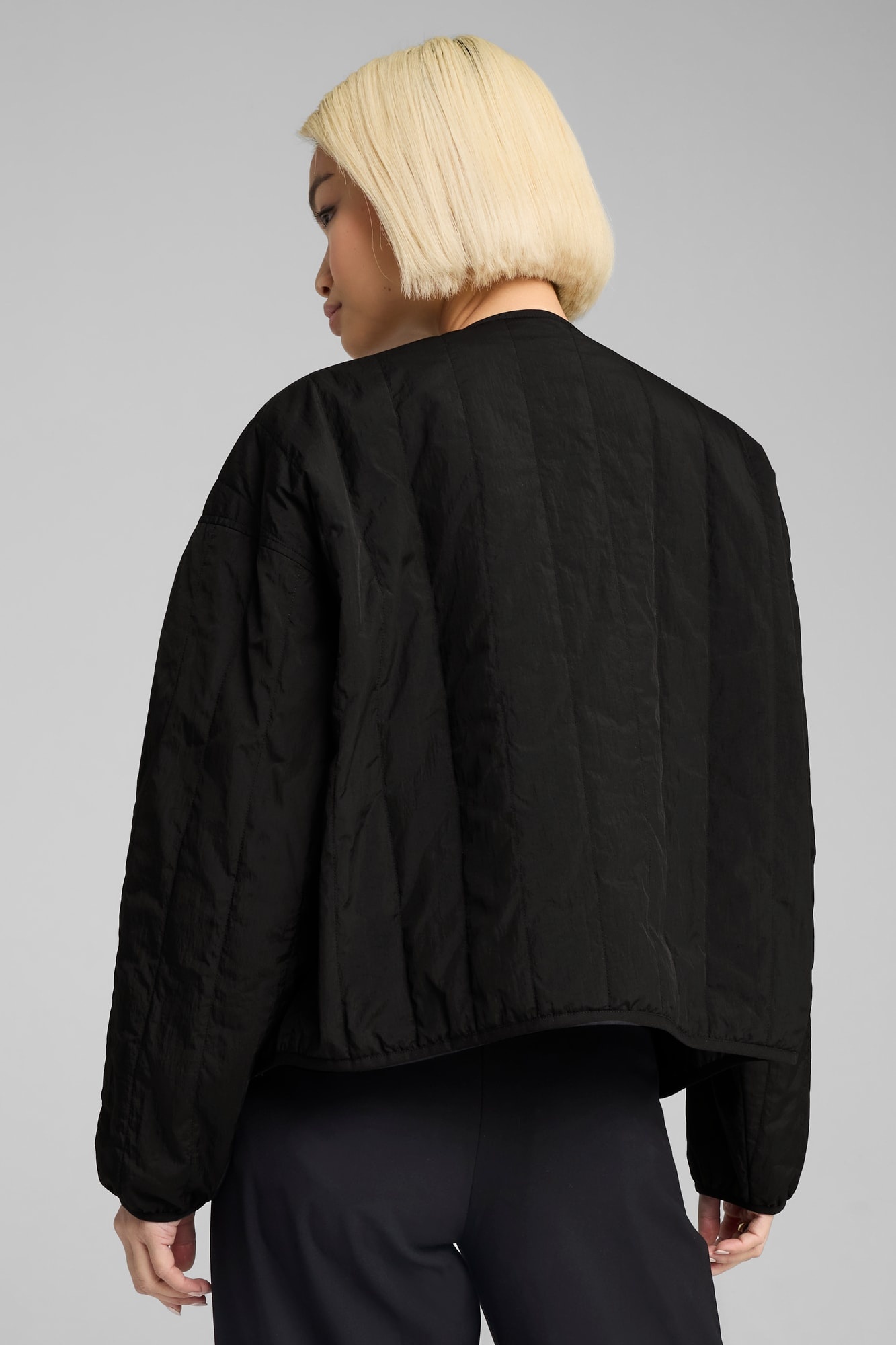 Wardrobe Essentials Women's Relaxed Reversible Liner Jacket - 6