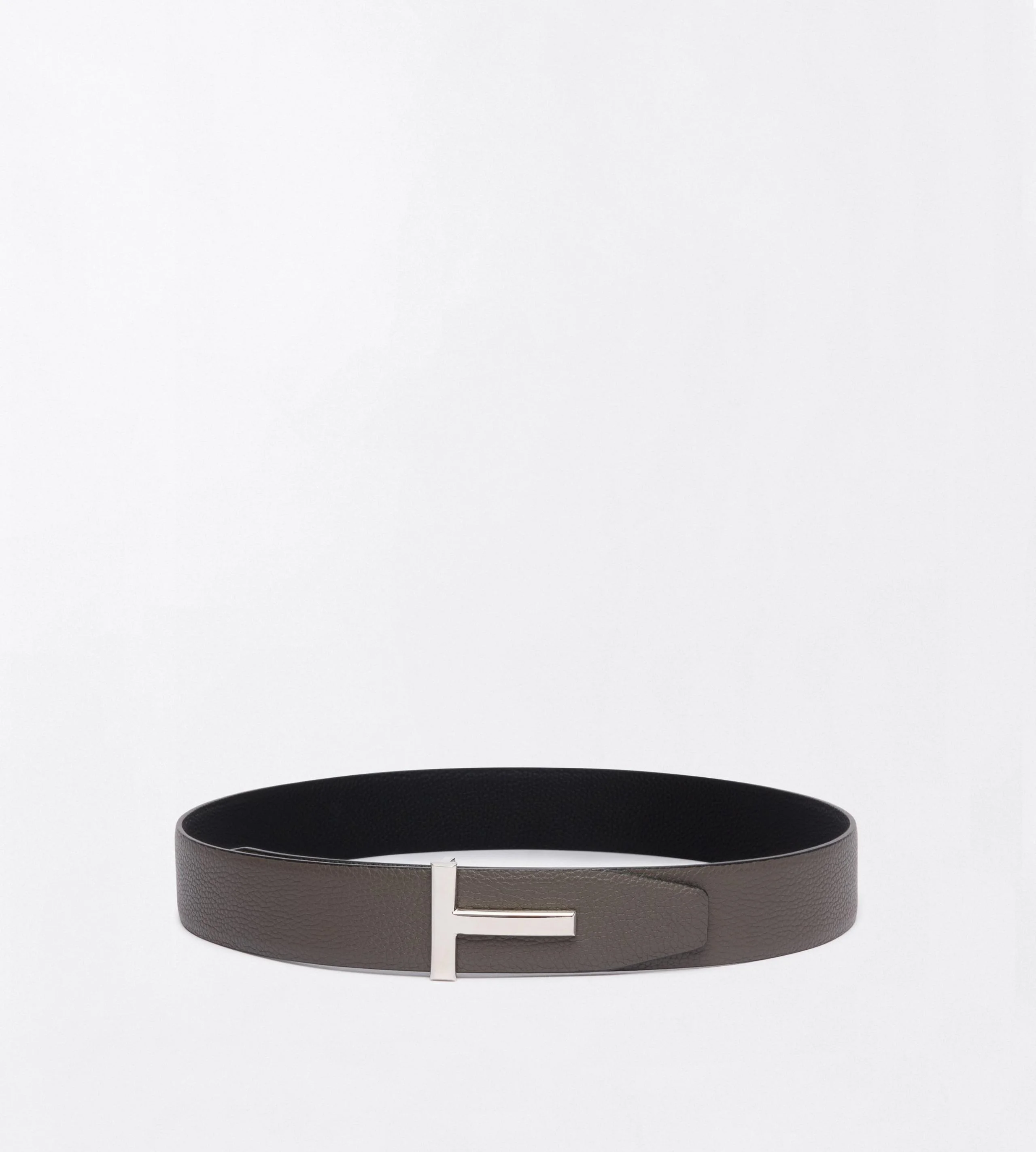 GRAIN LEATHER T ICON BELT - 1