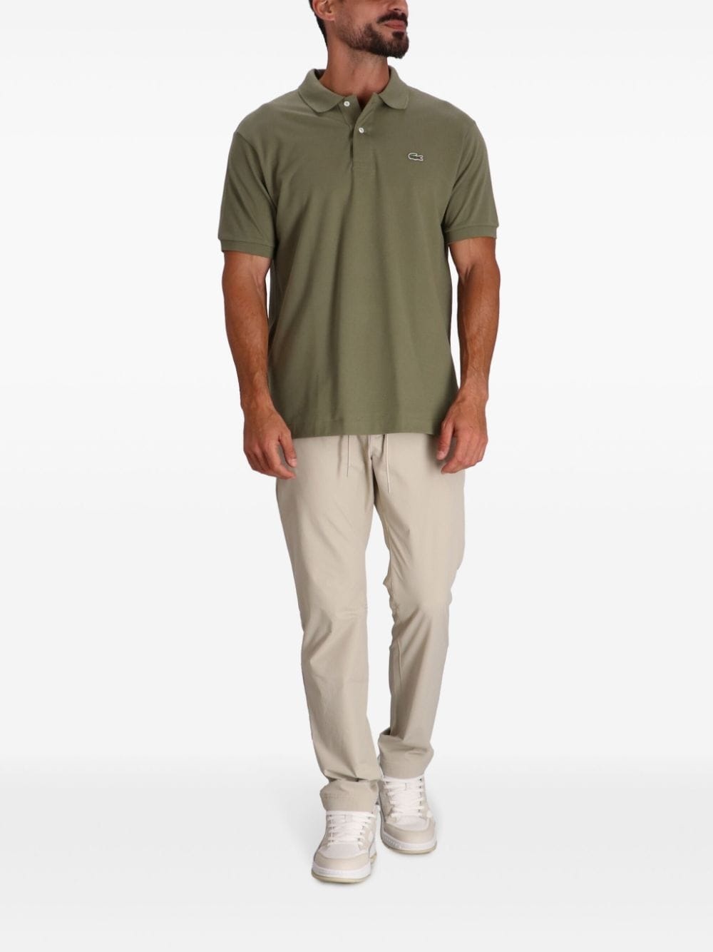 logo-embroidered polo shirt - 2