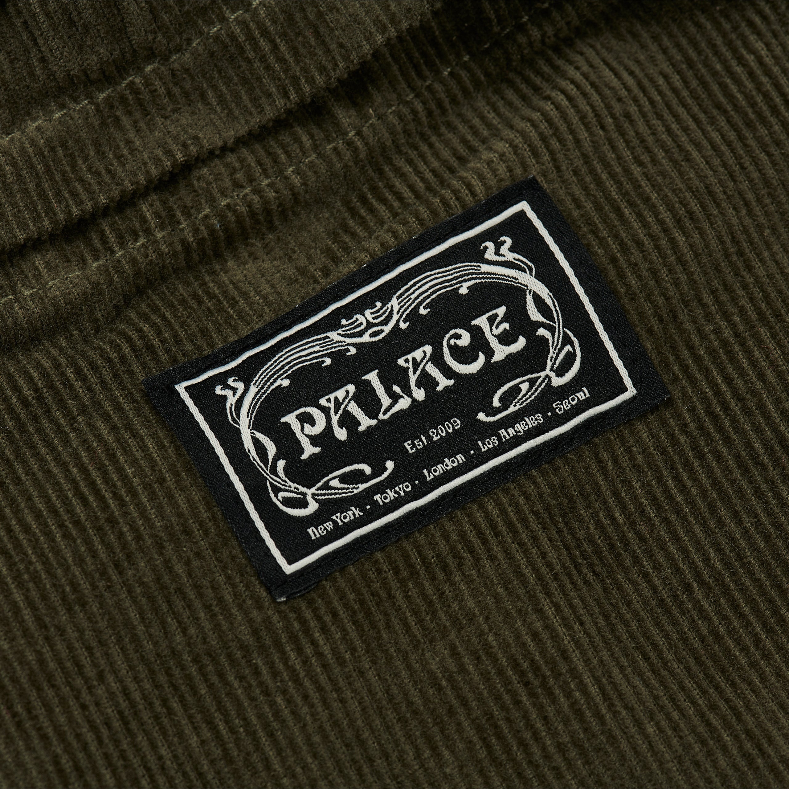 NEEDLE CORD BEACH TROUSER THE DEEP GREEN - 3
