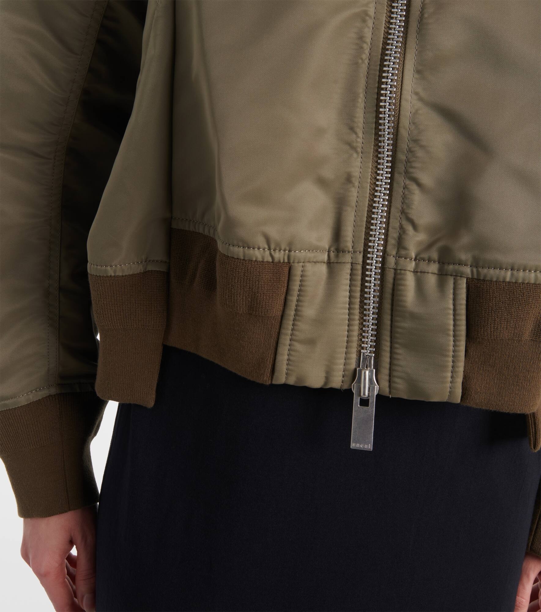 Technical twill blouson - 5