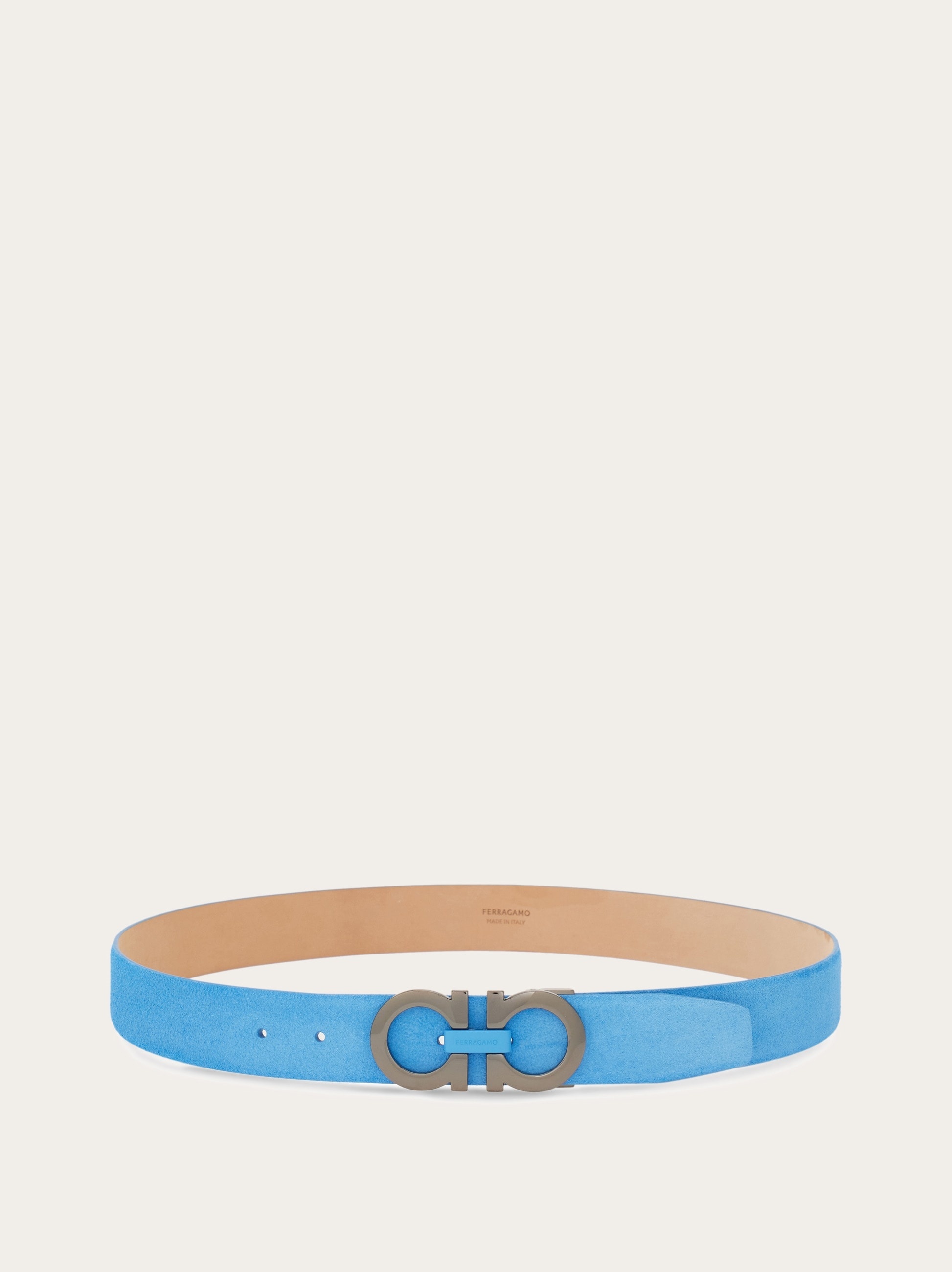 Reversible and adjustable Gancini belt - 3