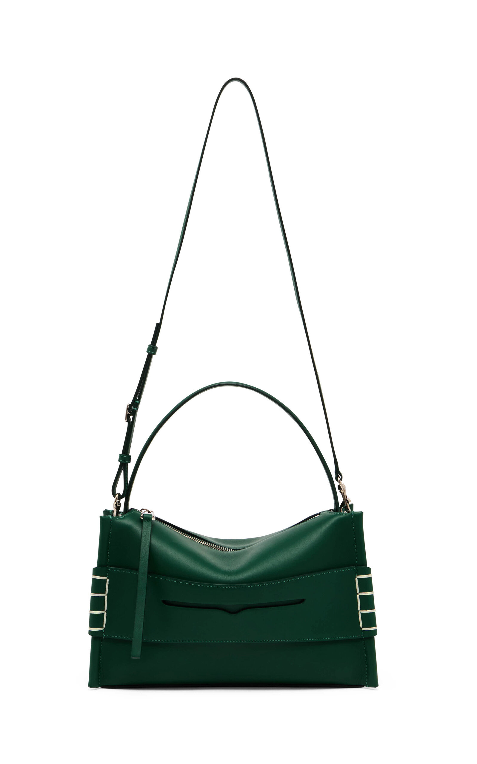Loafer Leather Bag green - 1