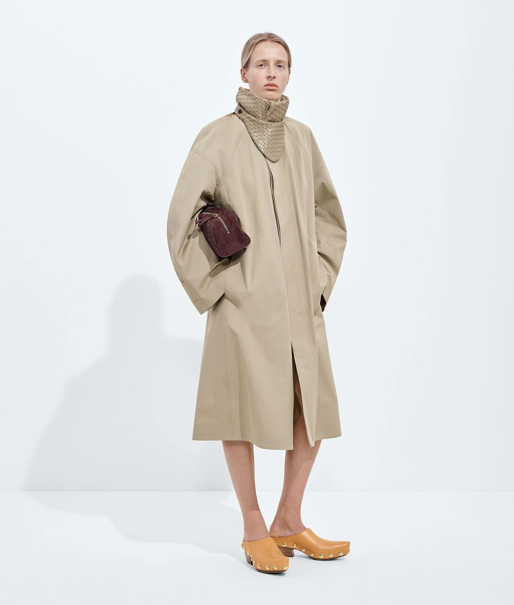 Cotton Trench Coat - 1