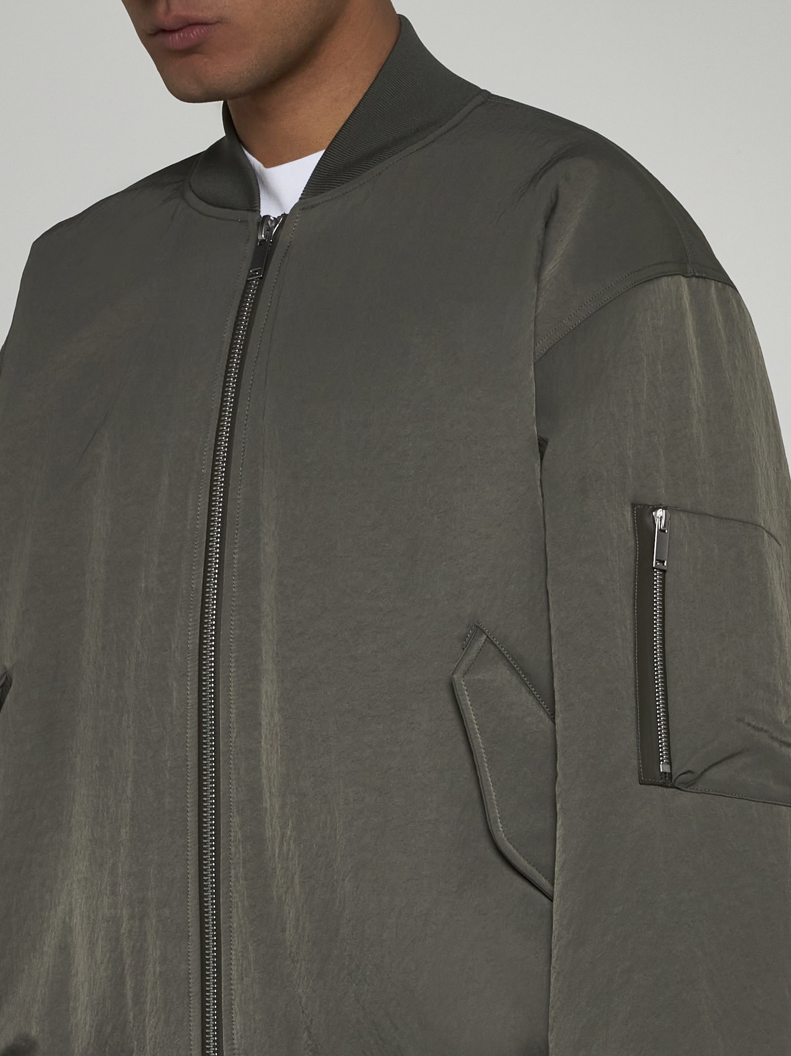 Leroy nylon bomber jacket - 4