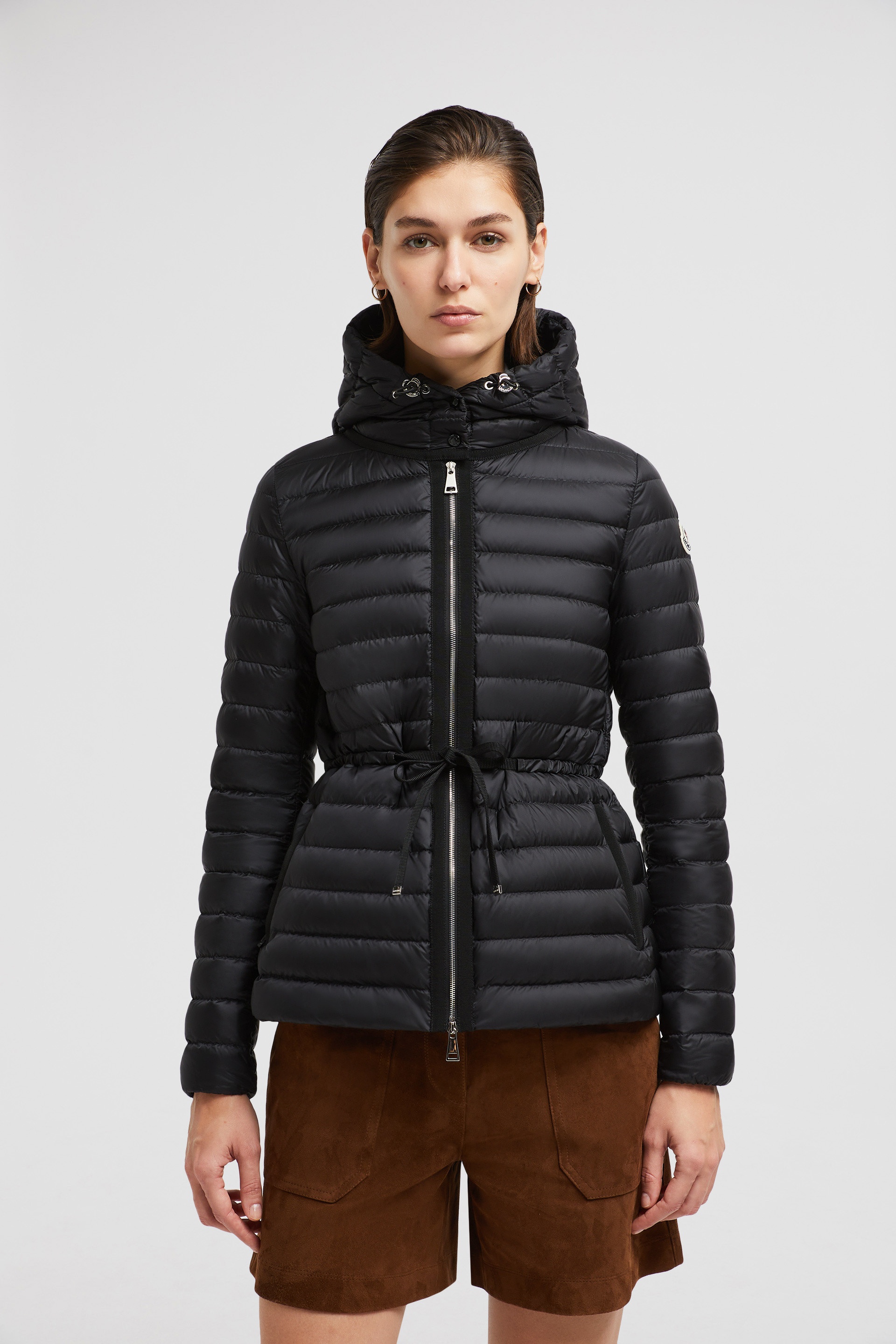 Raie Hooded Fit & Flare Short Down Jacket - 3