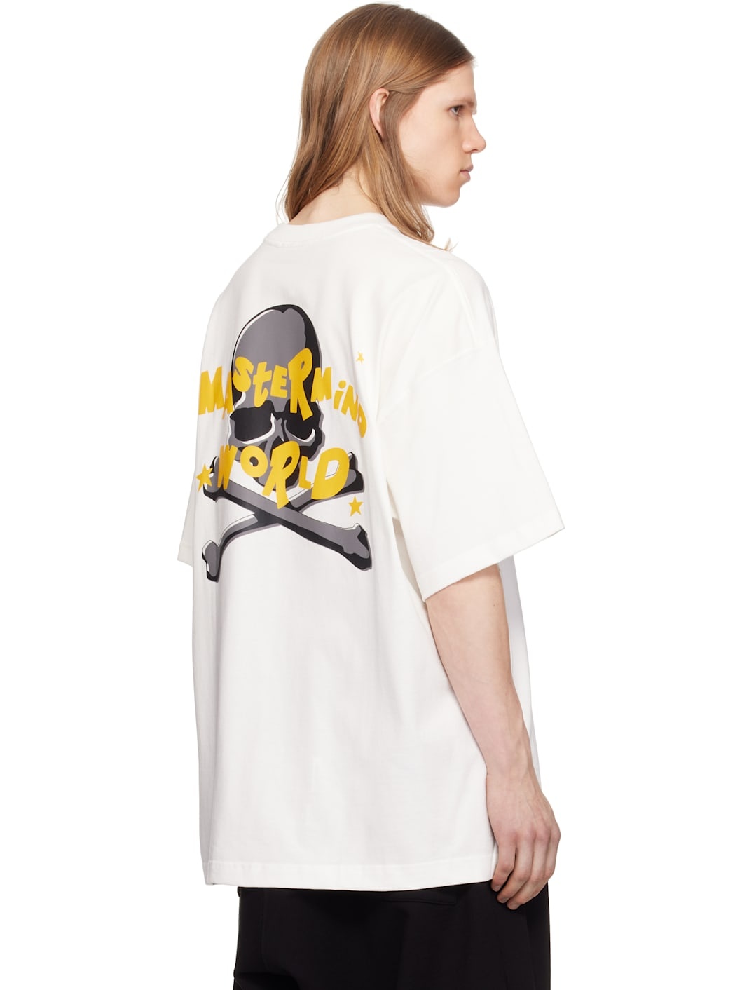White MW Oversized Stay T-shirt - 3