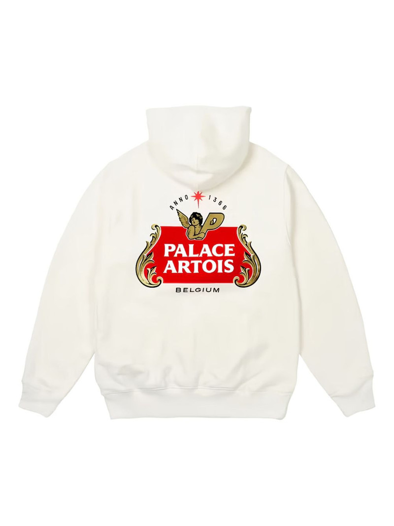 PALACE X Palace x Stella Artois logo hooded sweatshirt outlook