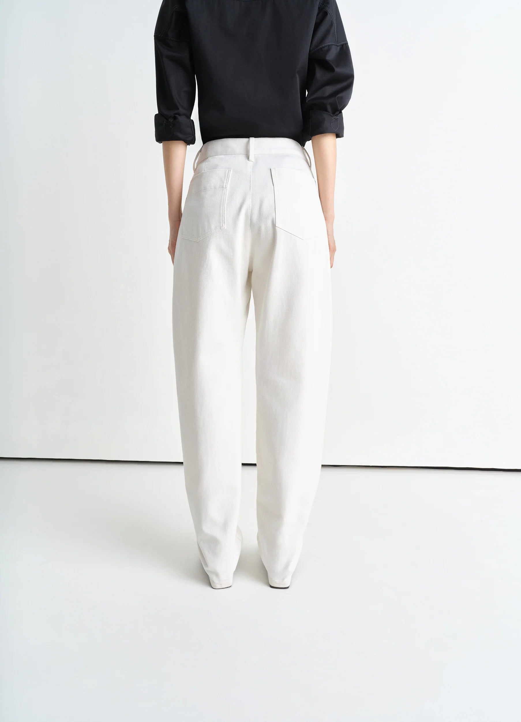 FIVE POCKET TWISTED PANTS - 4