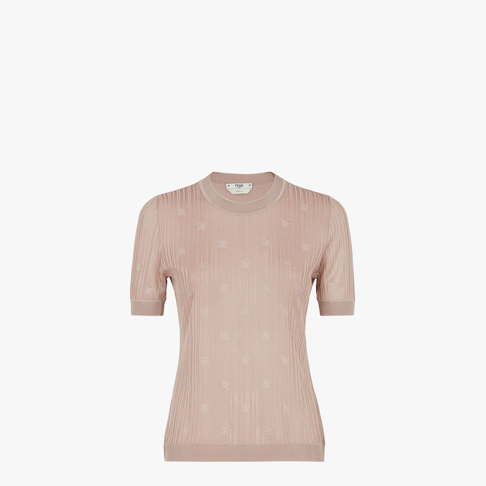 Pink viscose sweater - 1