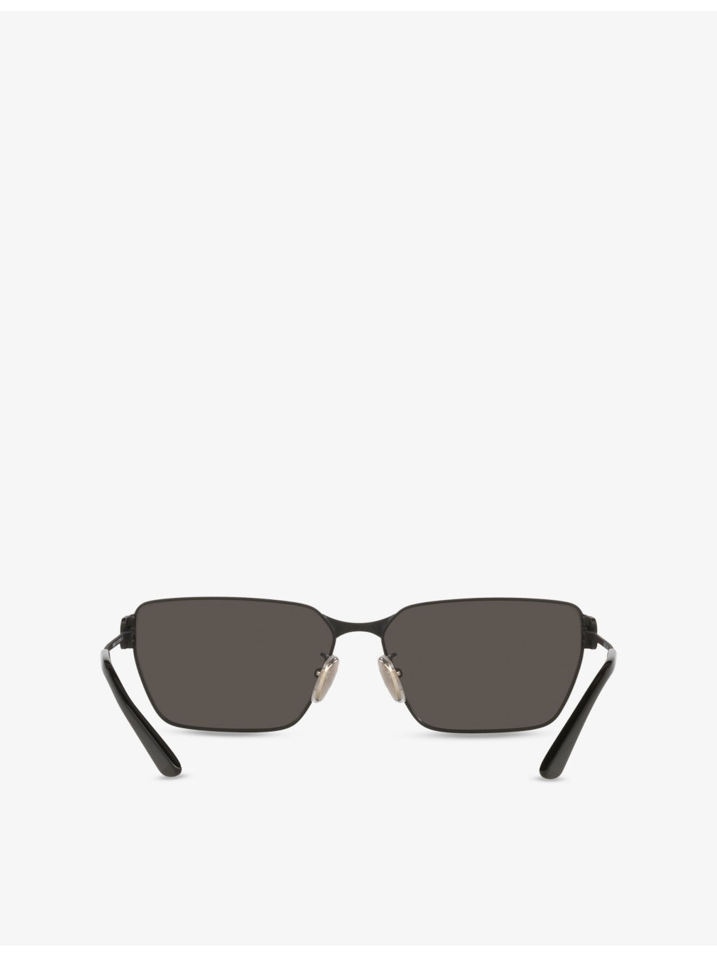 BB0374SK Rectangle-Frame Metal Sunglasses - 3