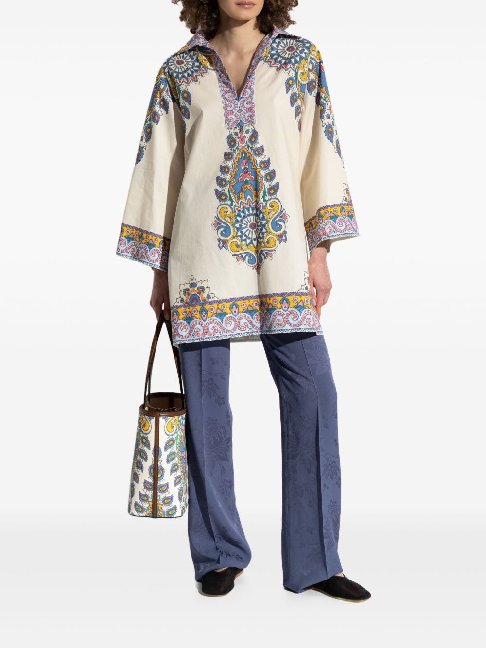 printed tunic - 2
