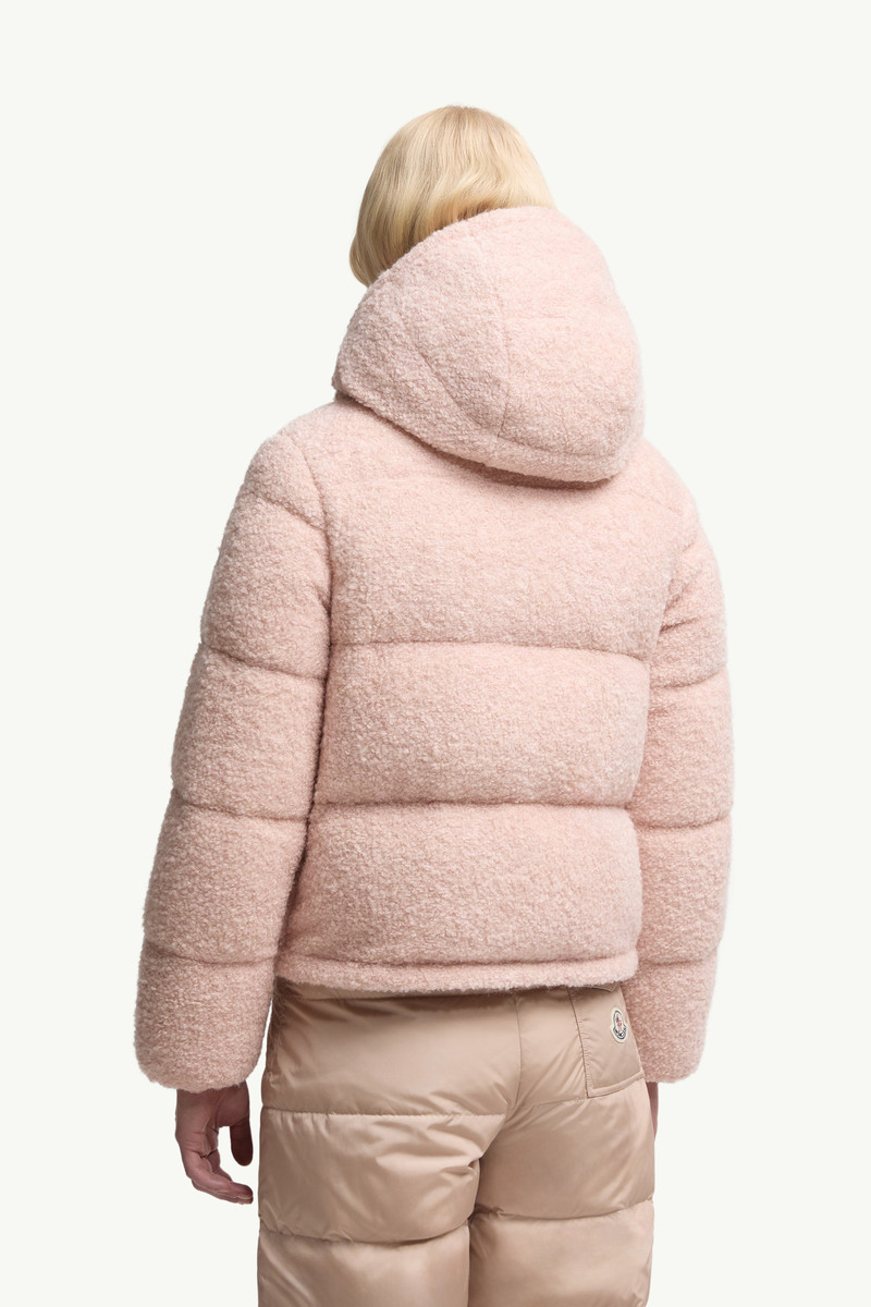 Virieu Bouclé Hooded Short Down Jacket 5