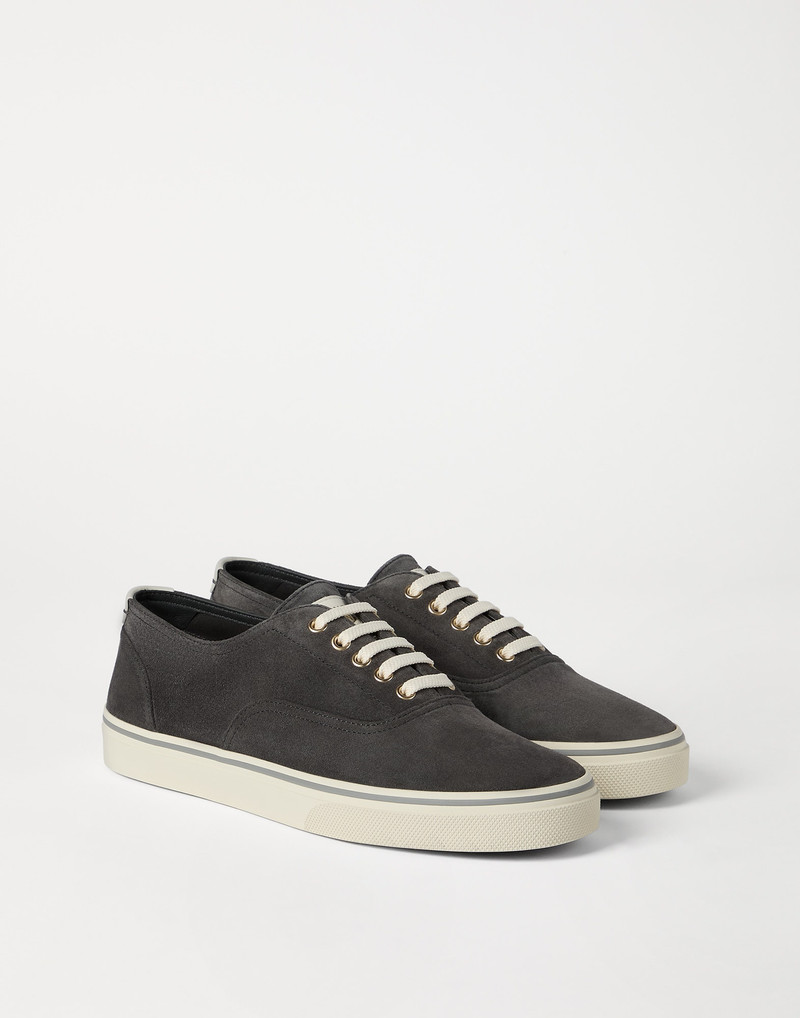 Reversed calfskin sneakers 2