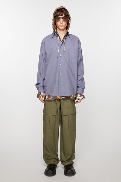 Acne Studios Cargo trousers - Olive green outlook