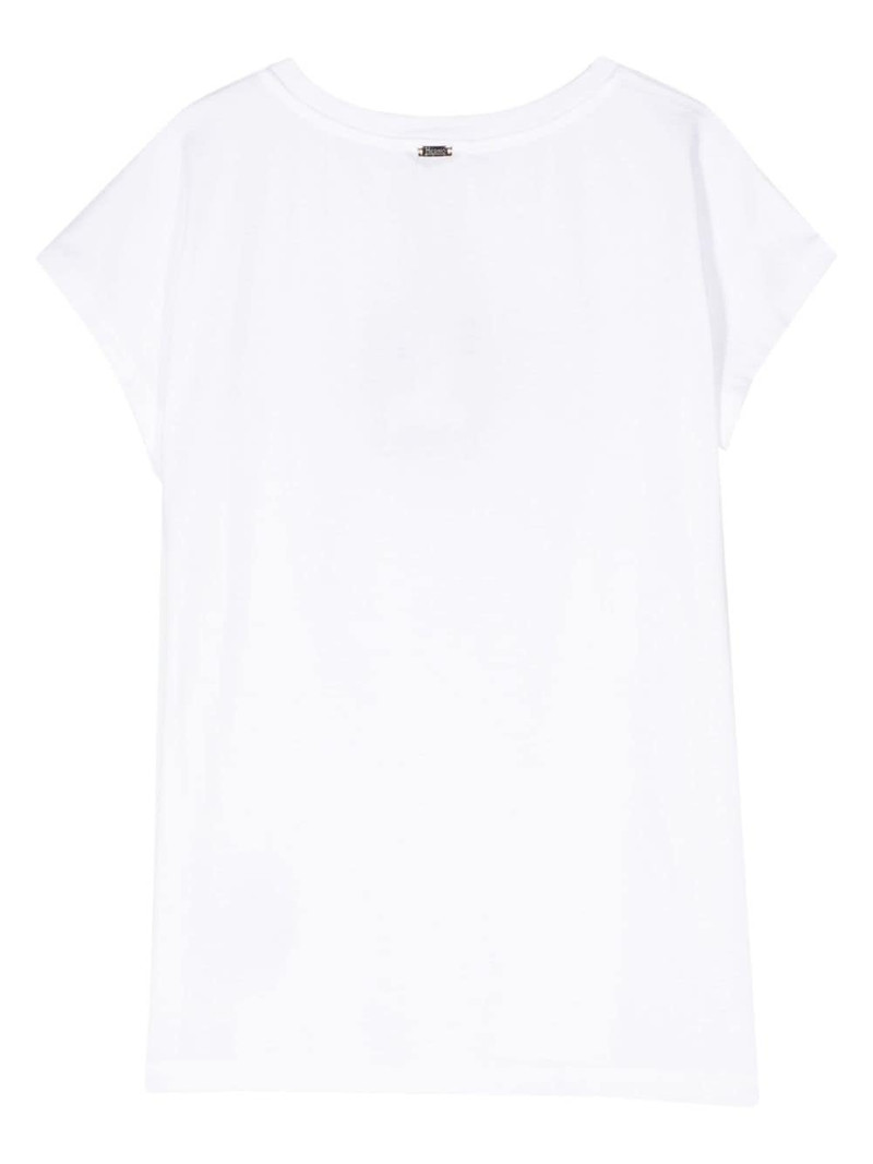 Herno studded-logo T-shirt outlook