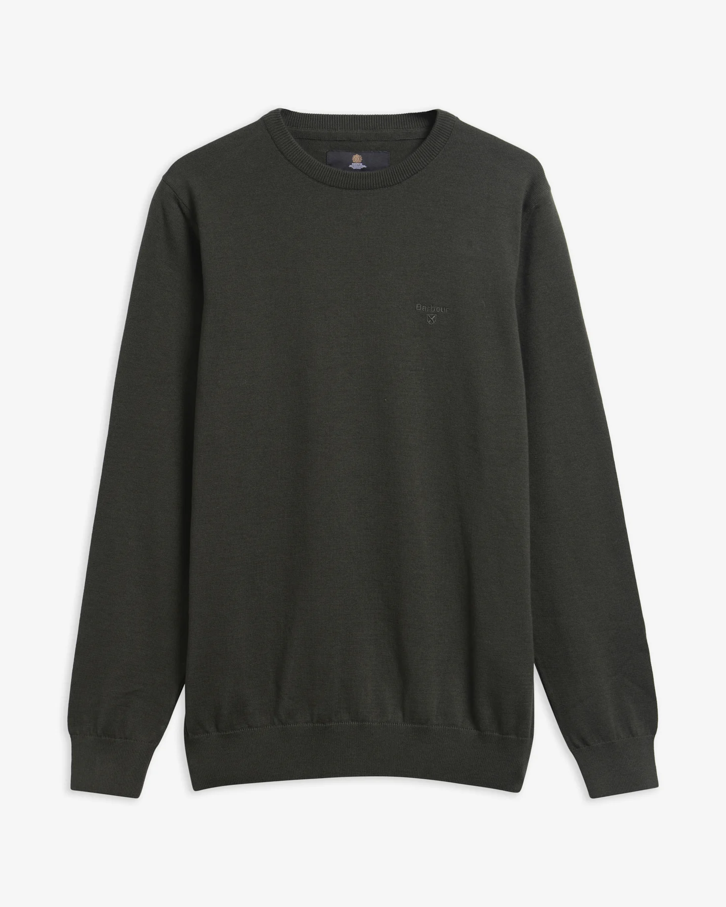 Pima Cotton Crew-Neck Jumper - 1