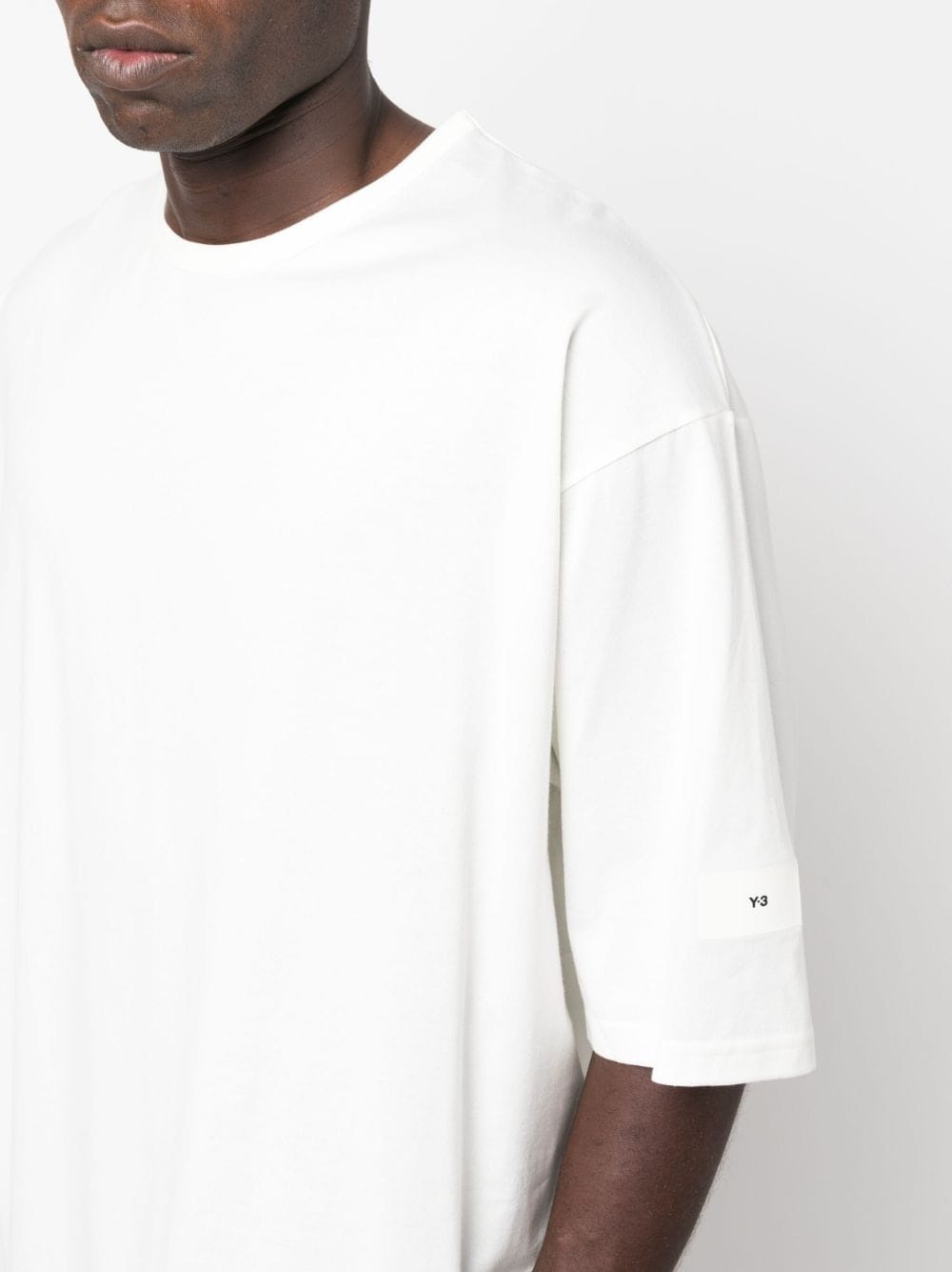 logo-patch cotton T-shirt - 5