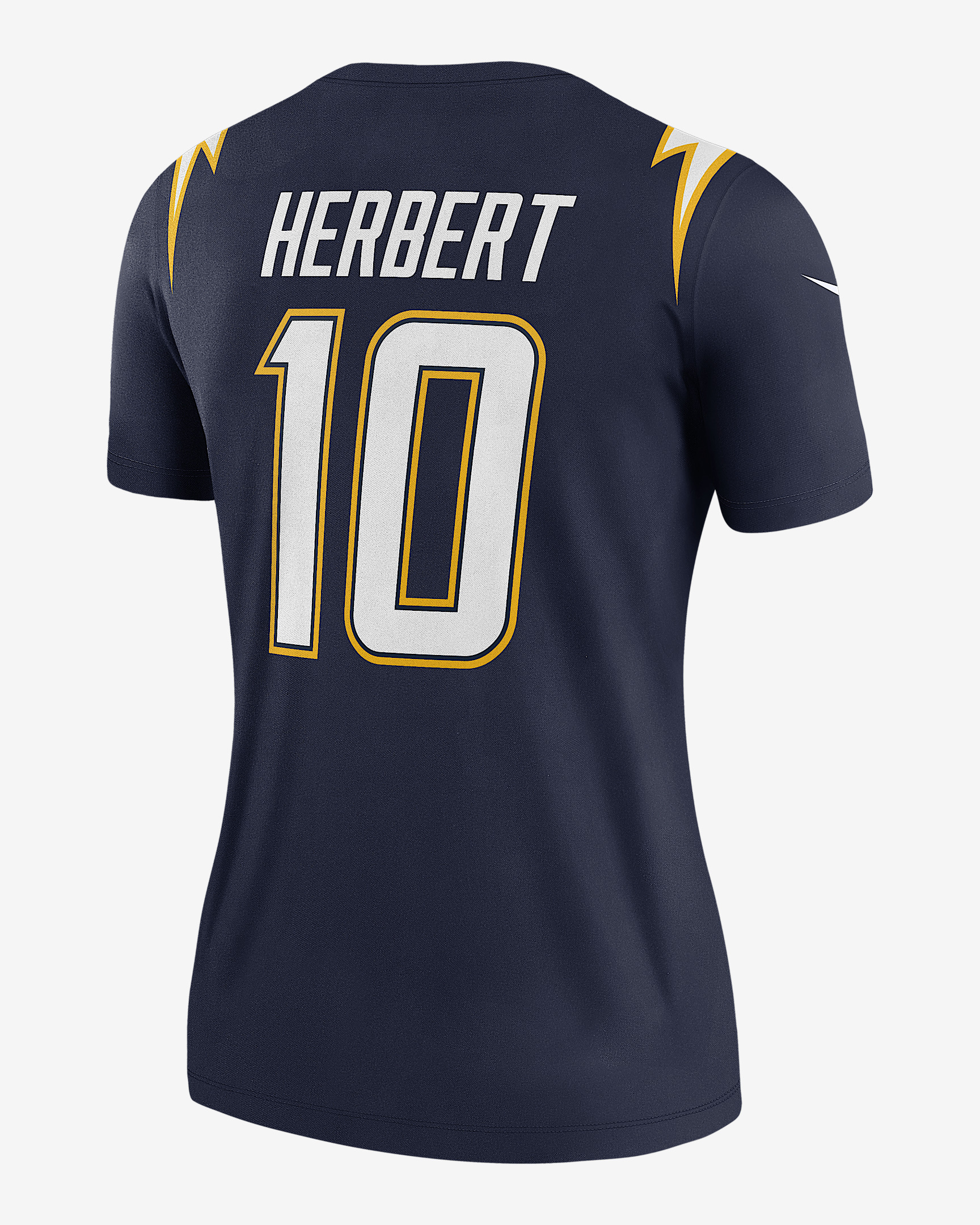 Justin Herbert Los Angeles Chargers Women's Nike Dri-FIT NFL Legend Jersey - 2