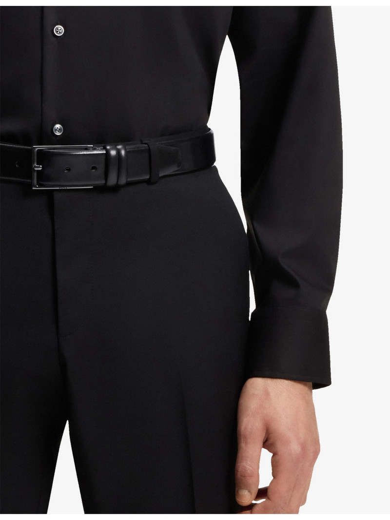 BOSS Branded Leather Belt outlook