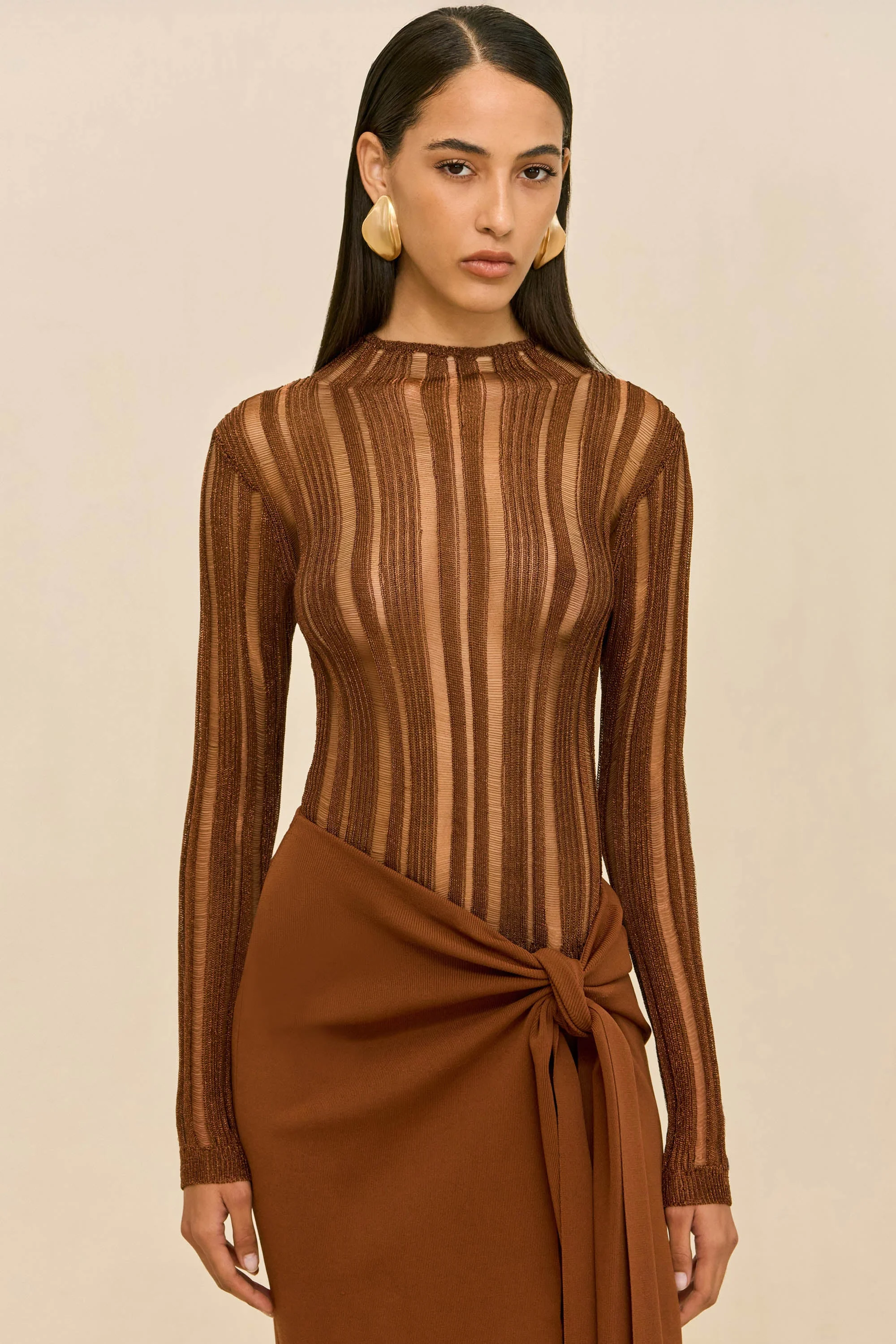 KYLA KNIT TOP - 1