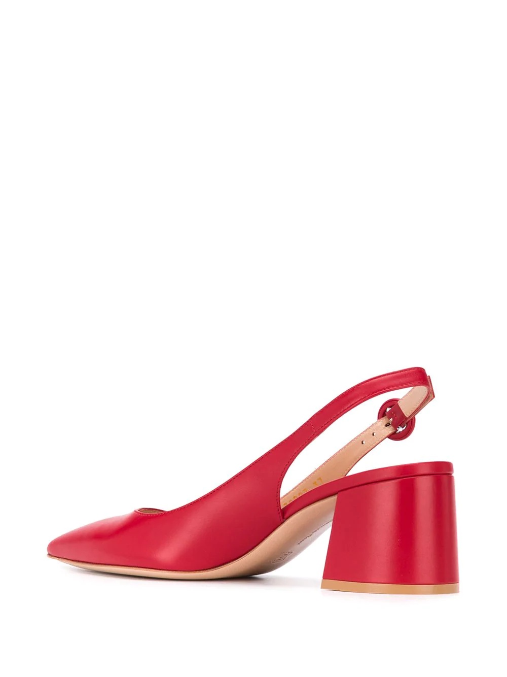 slingback block heel pumps - 3