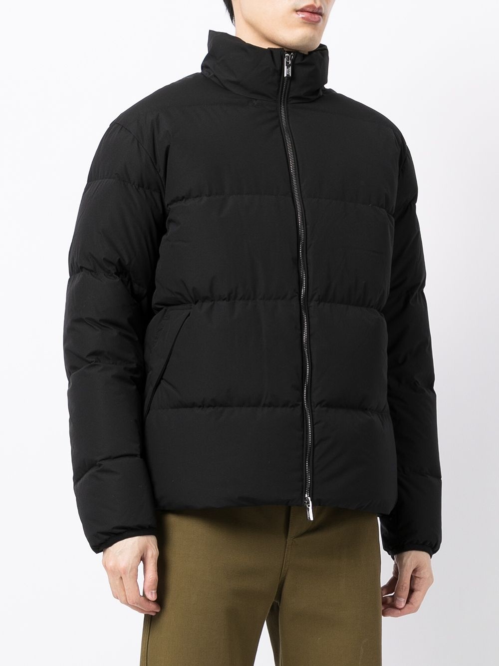 padded high-neck jacket - 3