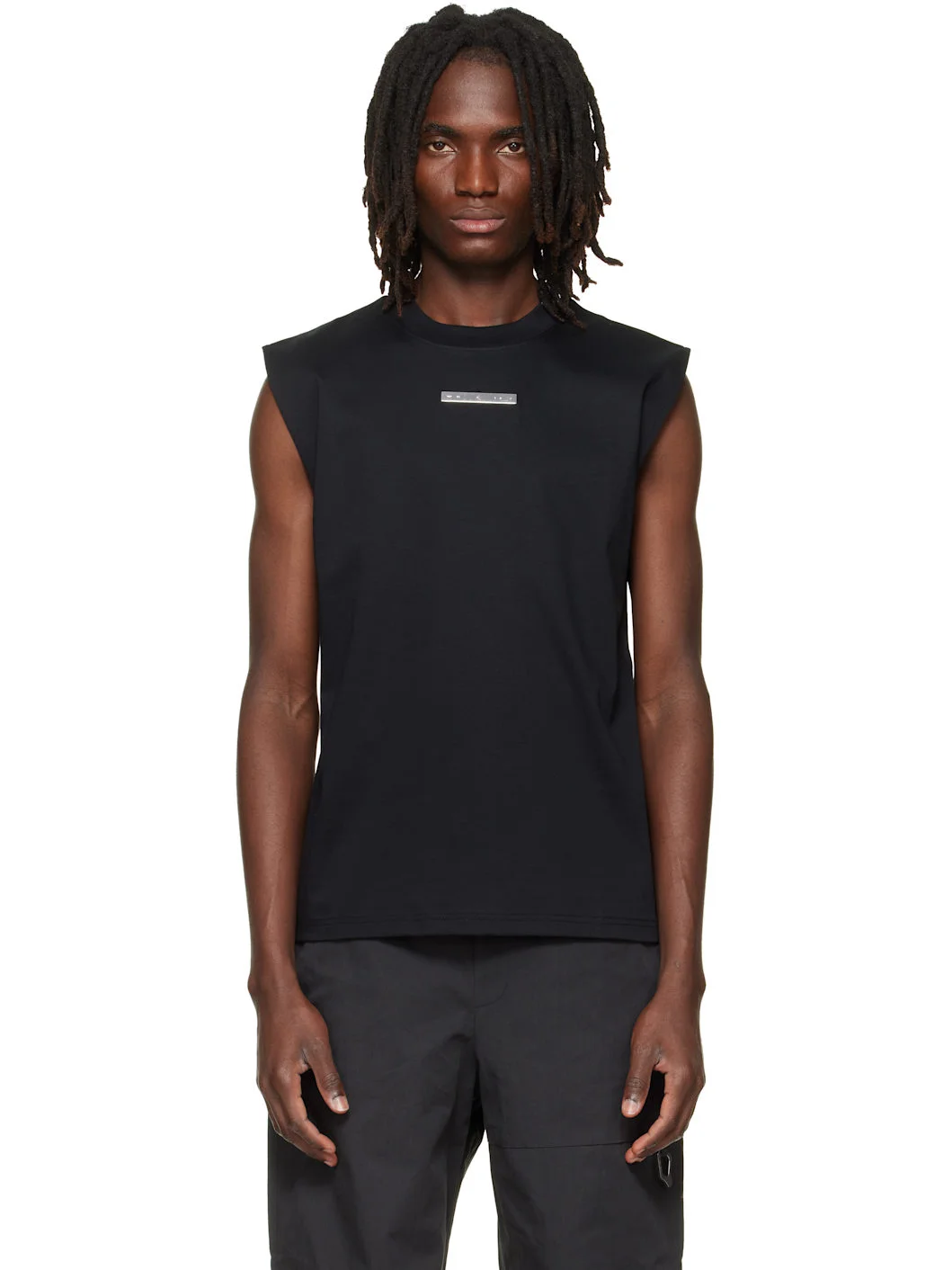 Black Astrape Tank Top - 1
