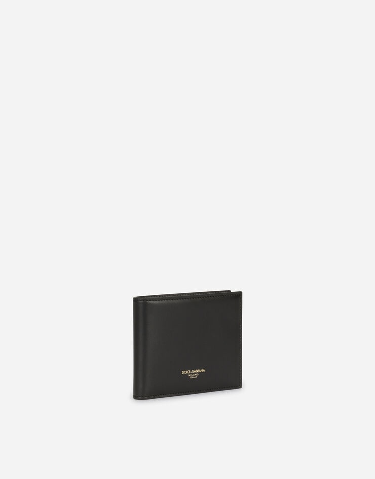 Plain calfskin bifold wallet - 2