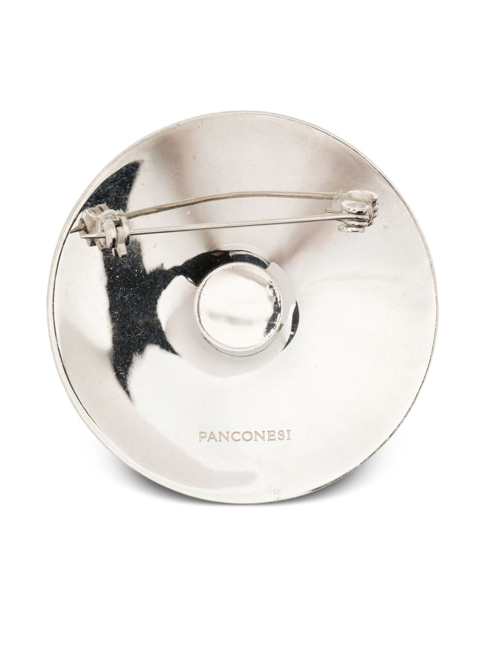 Lamina Barbell brooch - 2