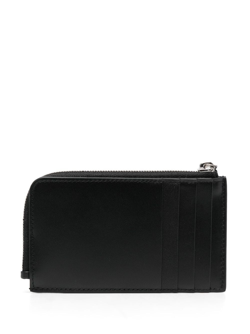 embossed-logo leather wallet - 2